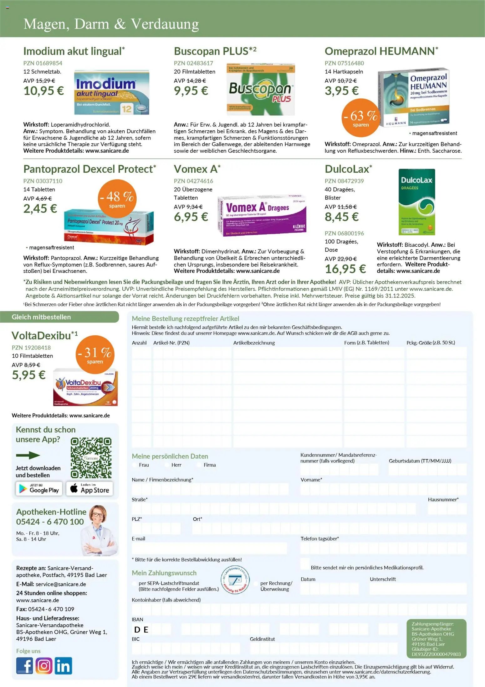 Sanicare Prospekt 	 (2025-12-01 - 2025-12-31)