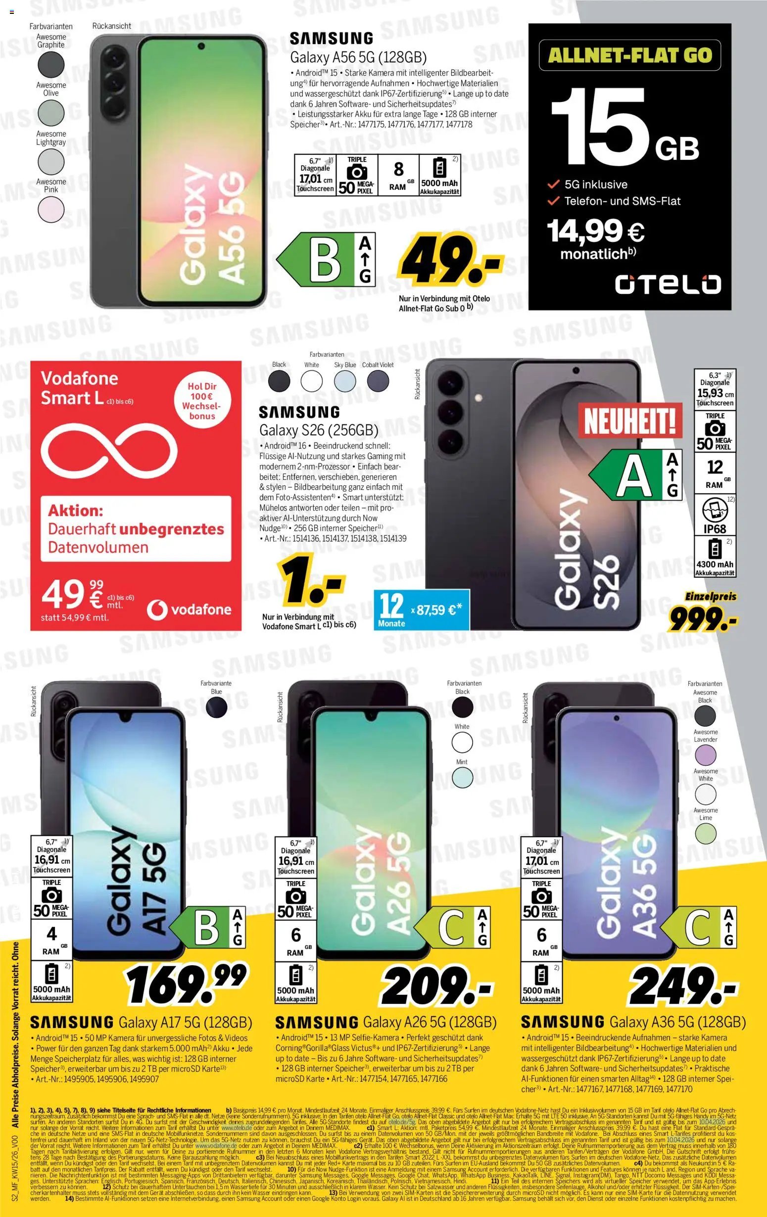 Medimax Mobilfunk Woche (2026-04-04 - 2026-04-10)