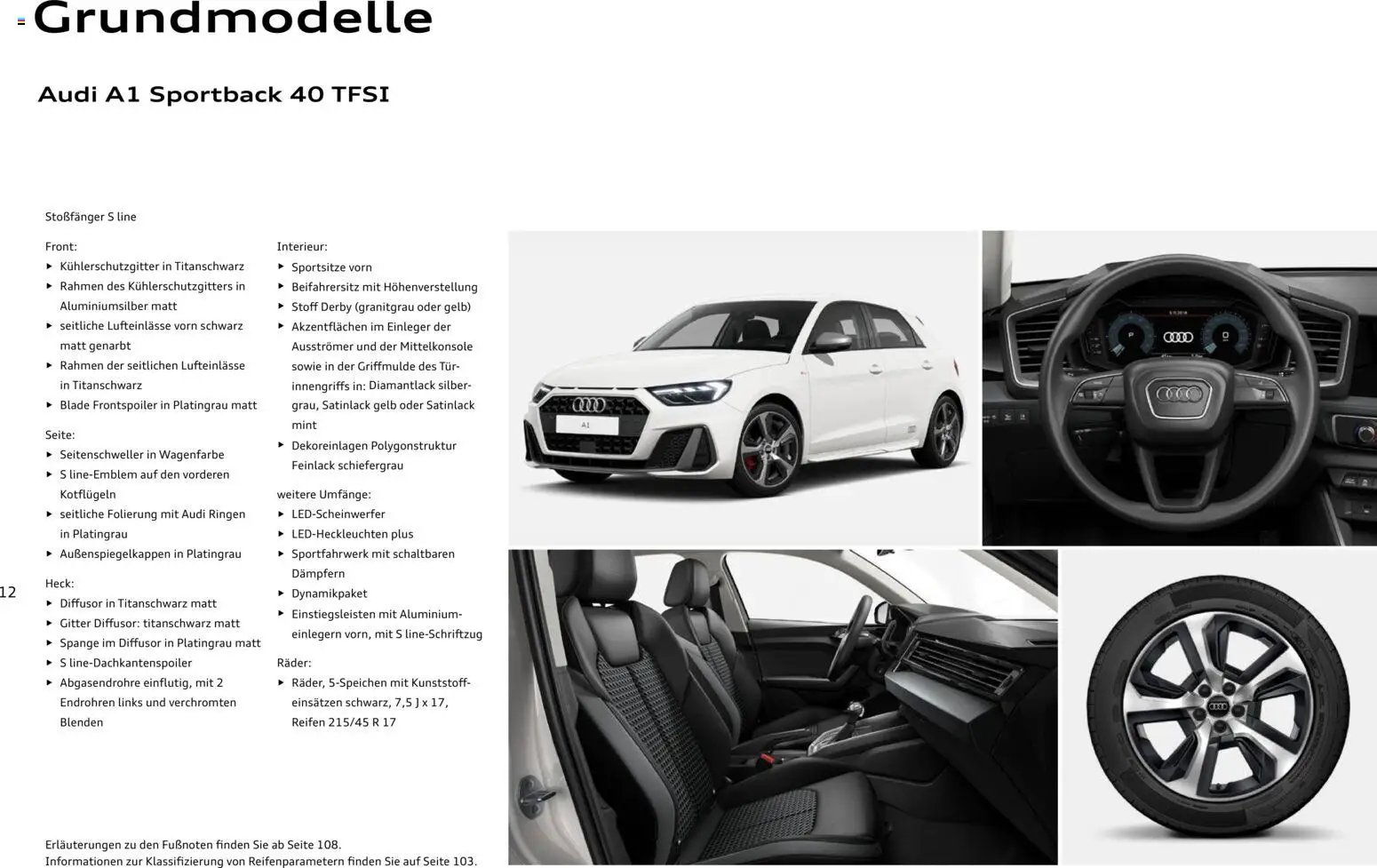 Audi A1 Sportback / A1 allstreet