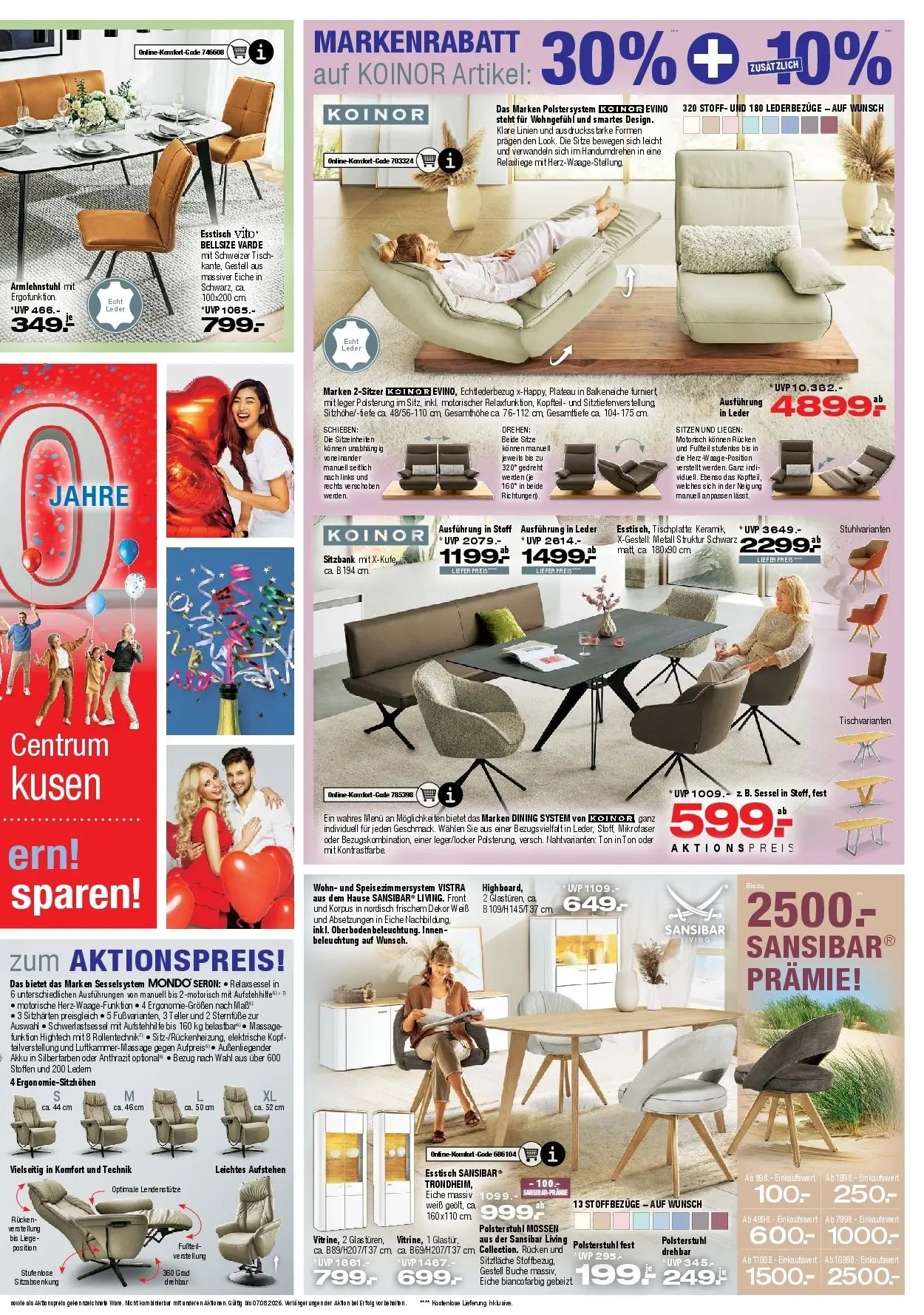 Ostermann - Möbel Ostermann: Neue Möbel wirken Wunder.