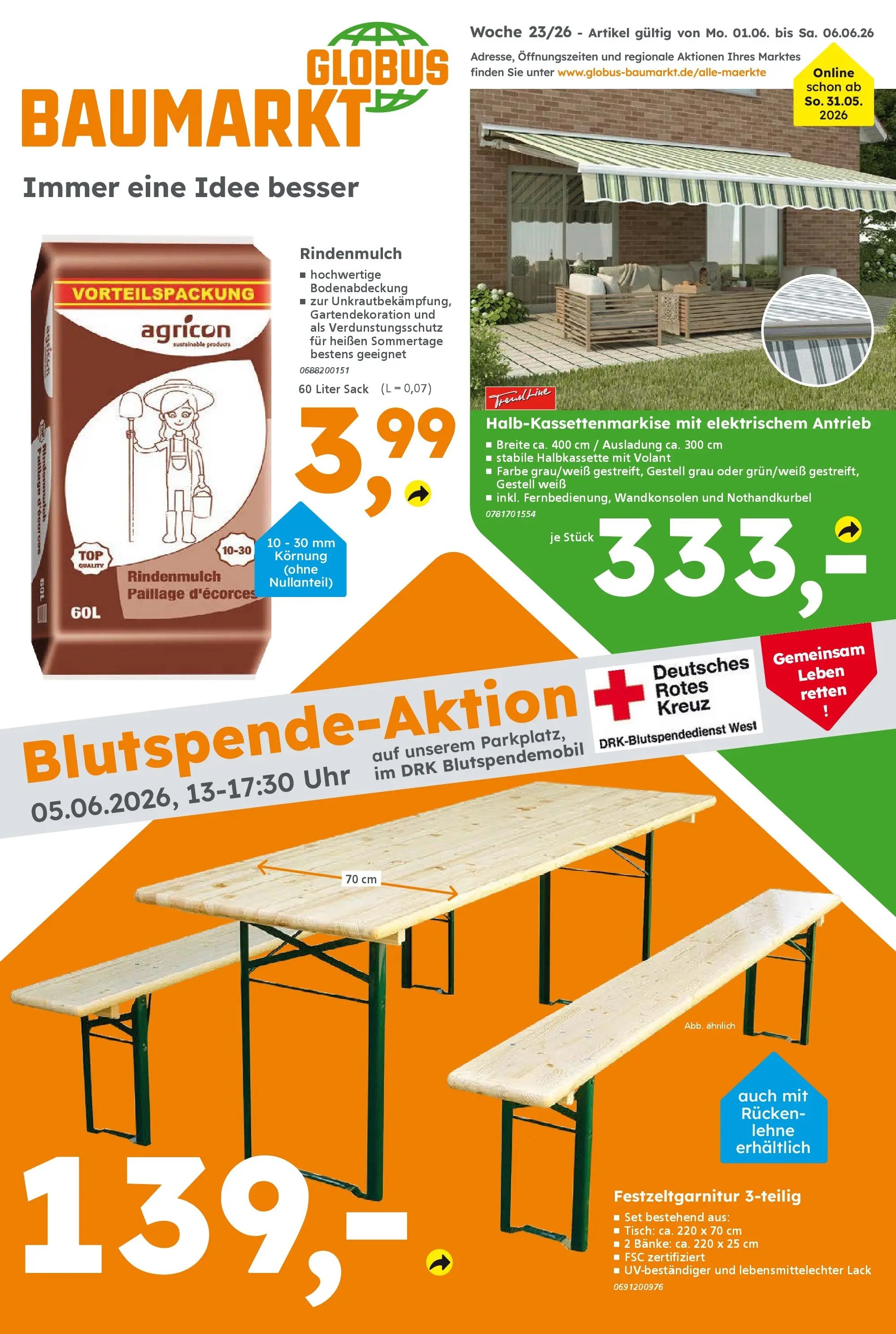 Globus Baumarkt Prospekt Sankt Wendel