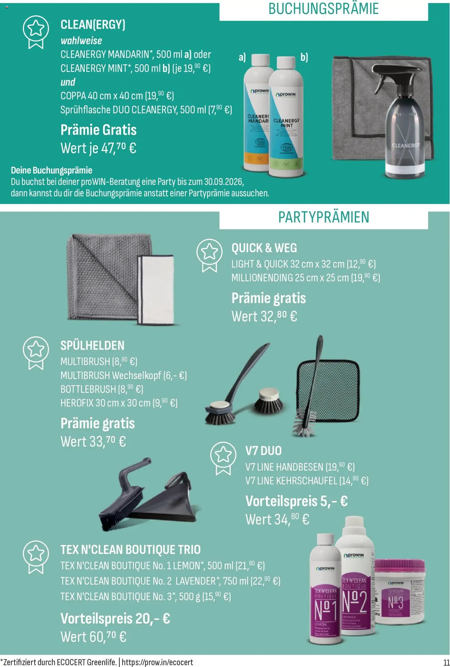 Angebote ProWIN August/September 2026