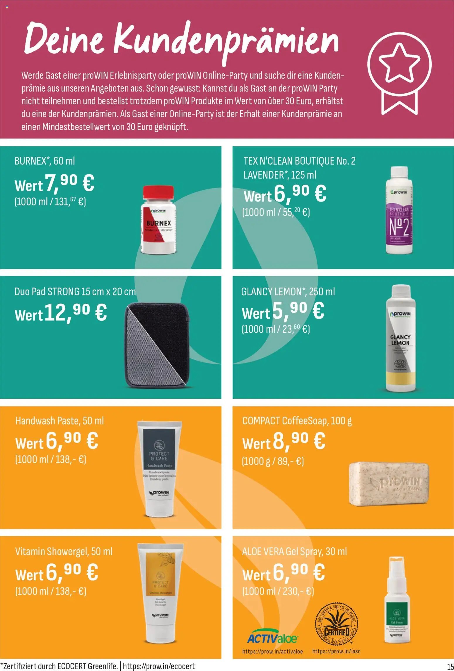 Angebote ProWIN August/September 2026