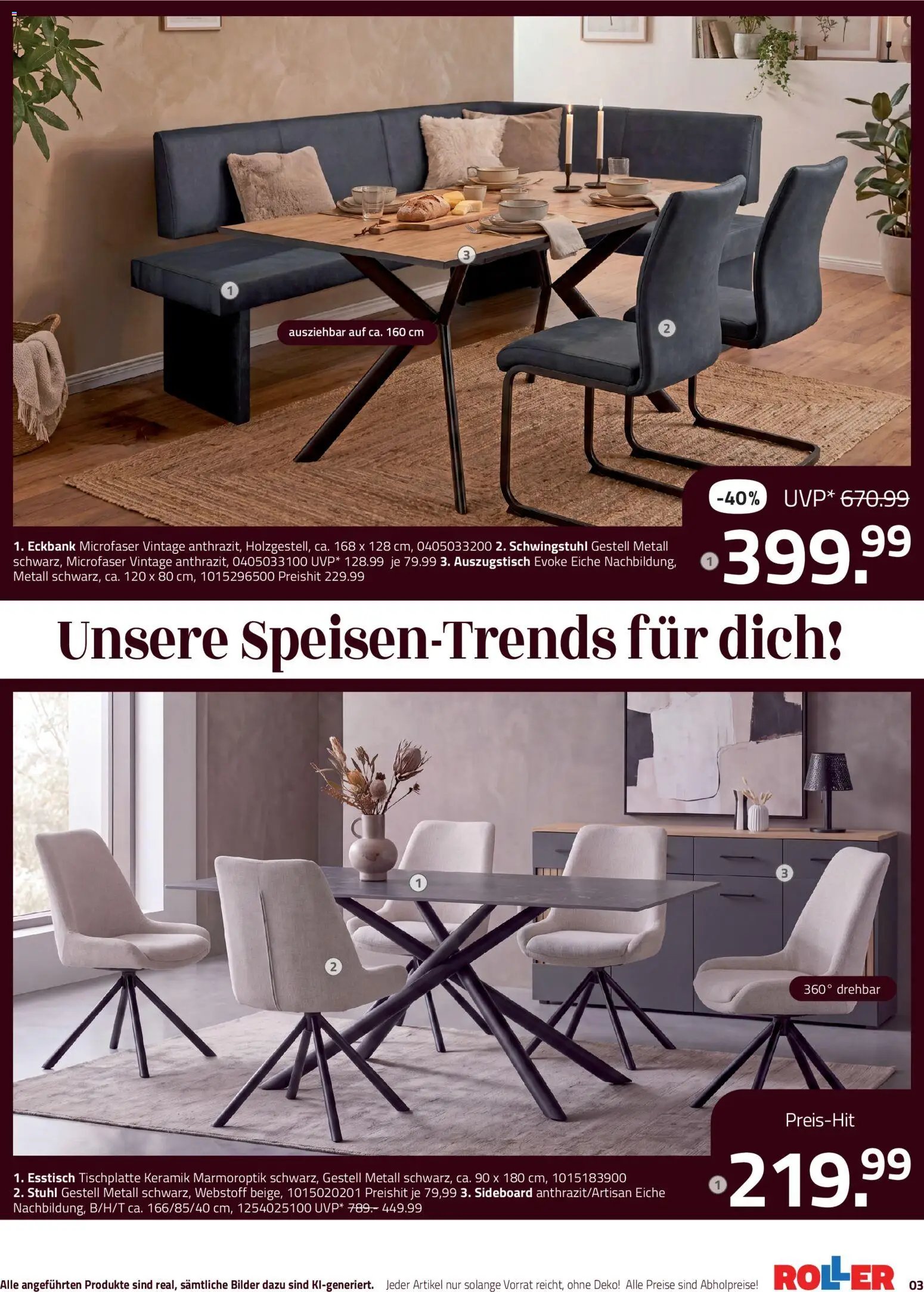 Roller Küchenprospekt