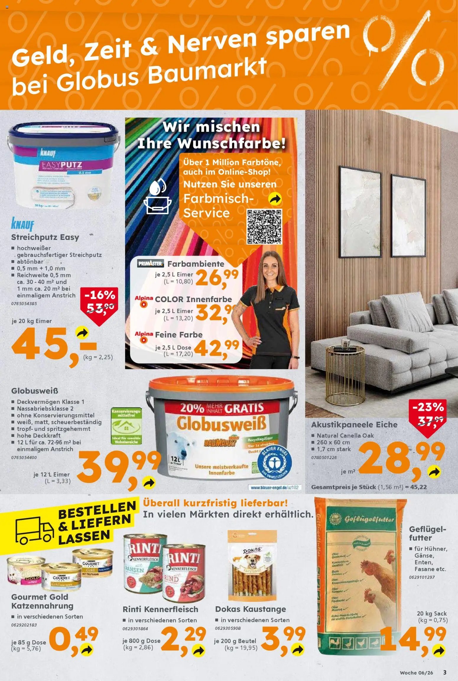 Globus Baumarkt - Prospekt für Schweinfurt