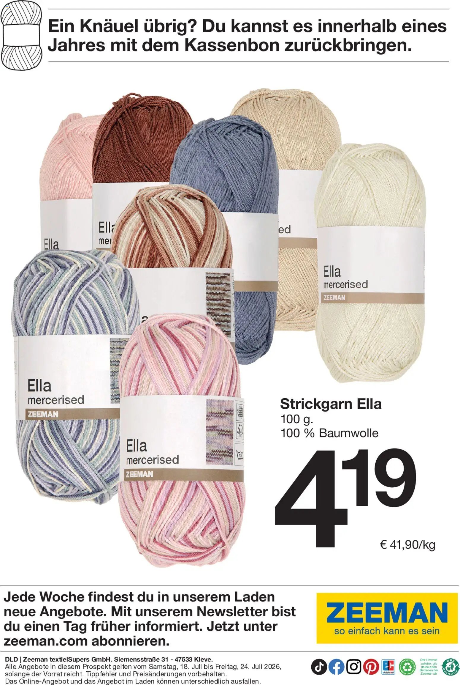 Zeeman Prospekt
