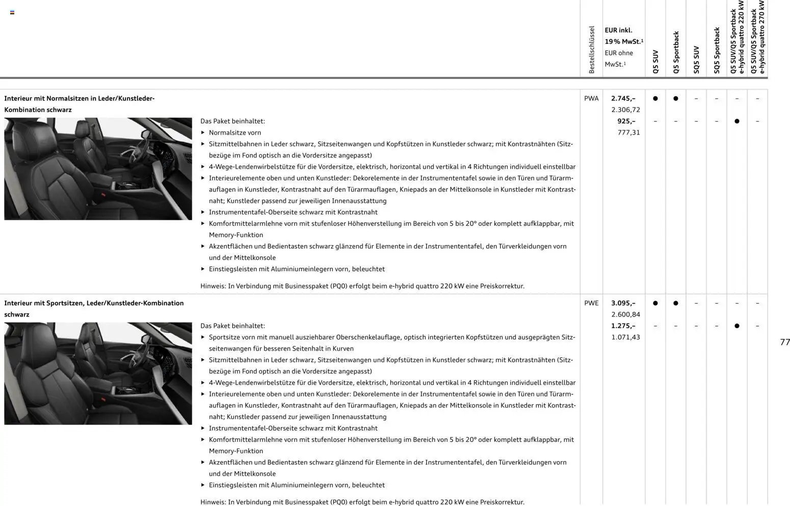 Audi Q5 (2025-10-28 - 2026-10-28)