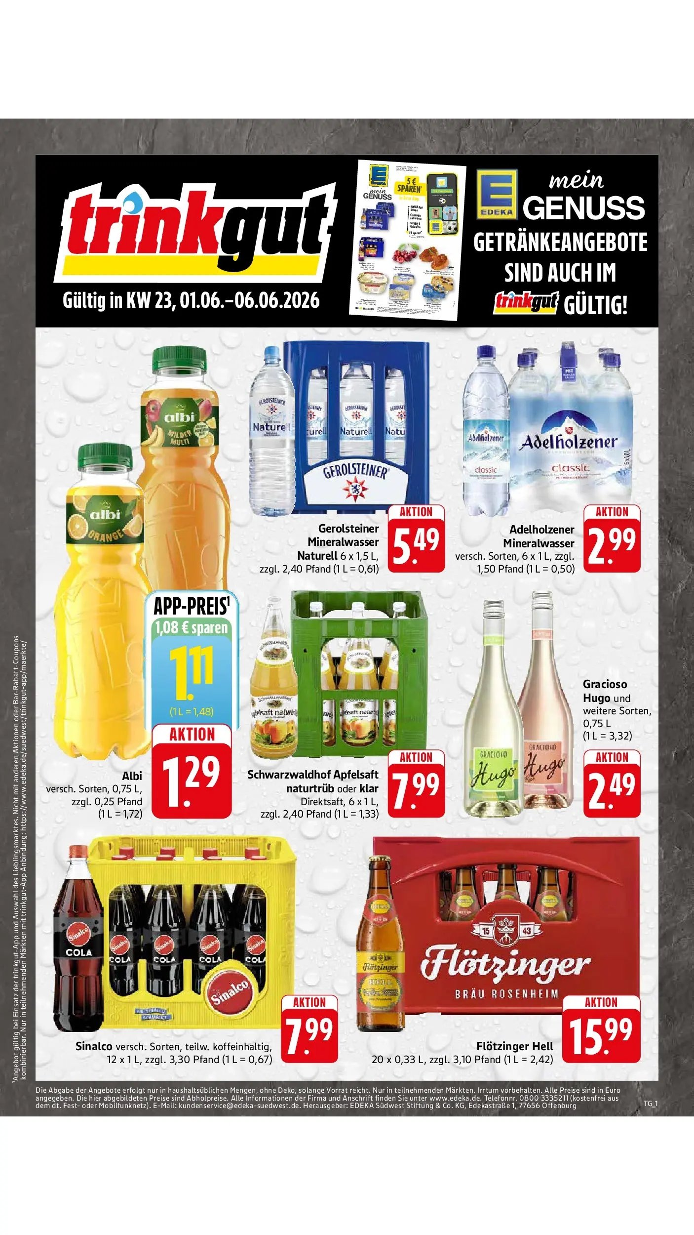 Edeka prospekt Oberstenfeld