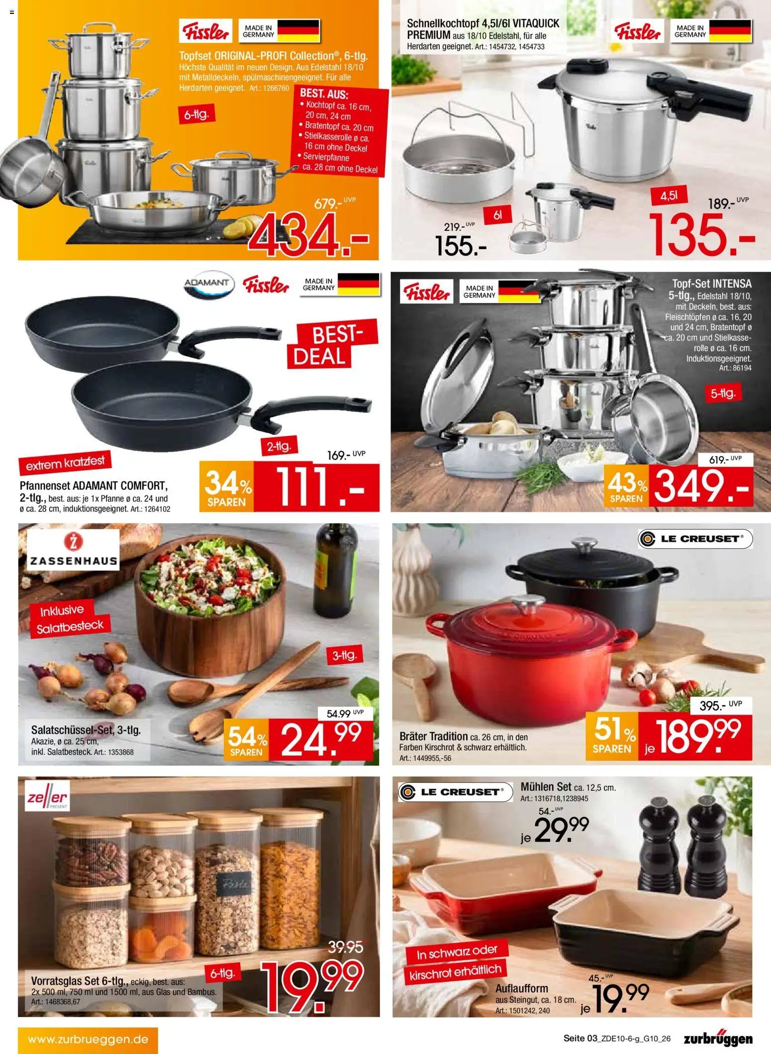 Zurbrüggen Best Deals