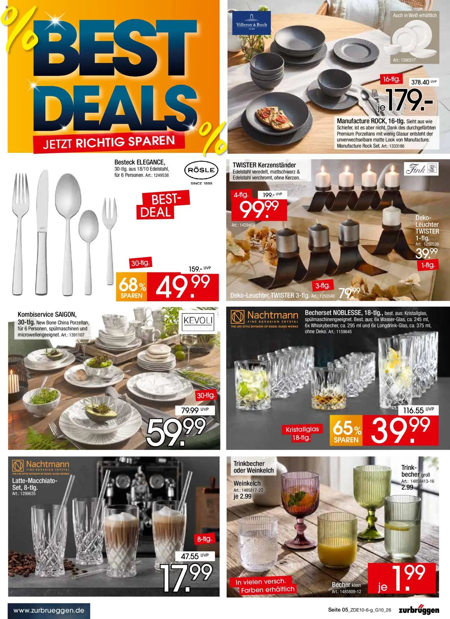 Zurbrüggen Best Deals