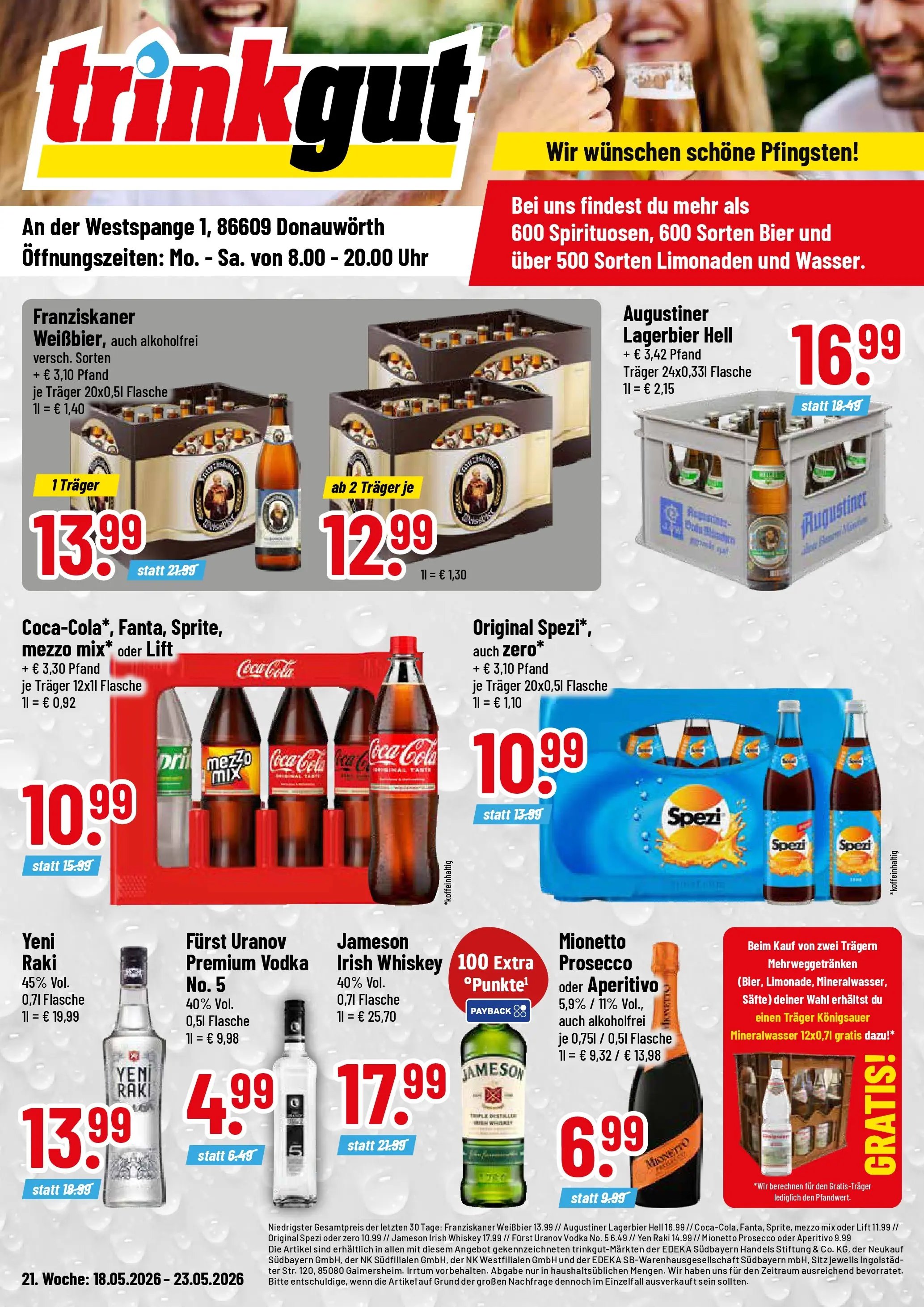 Trinkgut Prospekt Donauwörth	