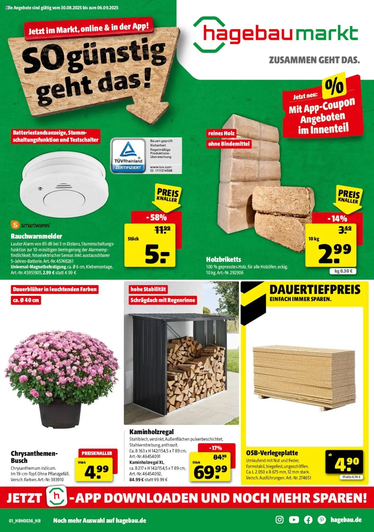 Hagebau Prospekt 	 (2025-08-30 - 2025-09-06) | 1