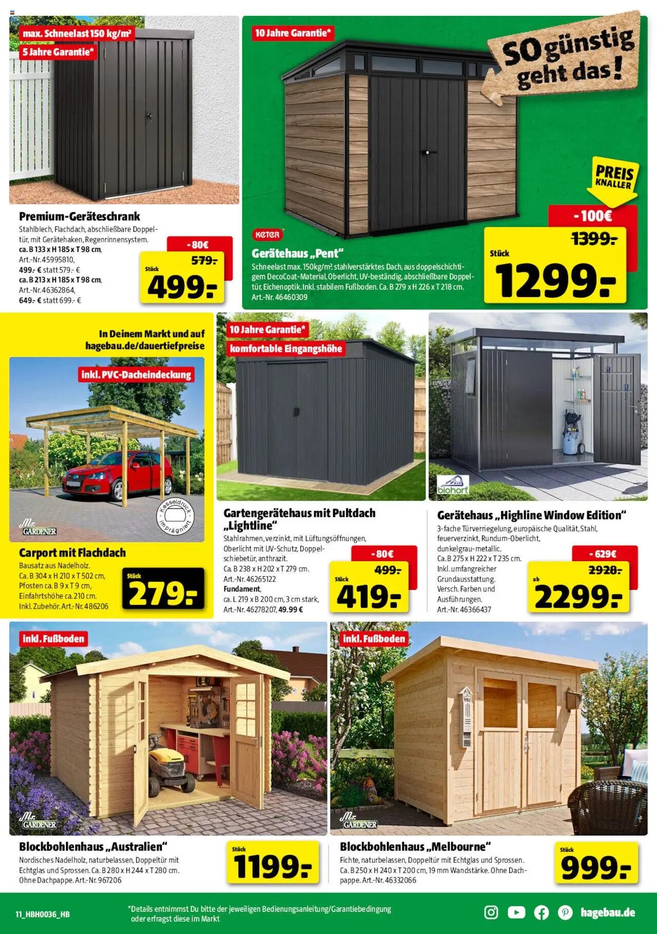 Hagebau Prospekt 	 (2025-08-30 - 2025-09-06) | 11
