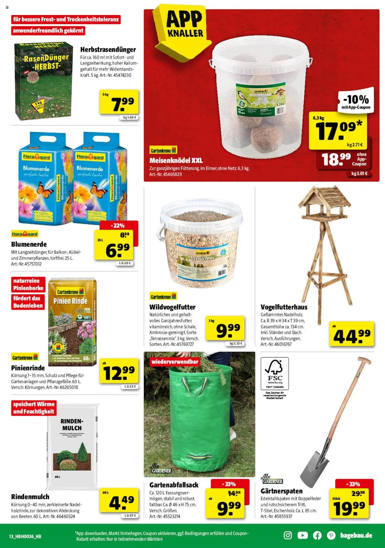 Hagebau Prospekt 	 (2025-08-30 - 2025-09-06) | 13