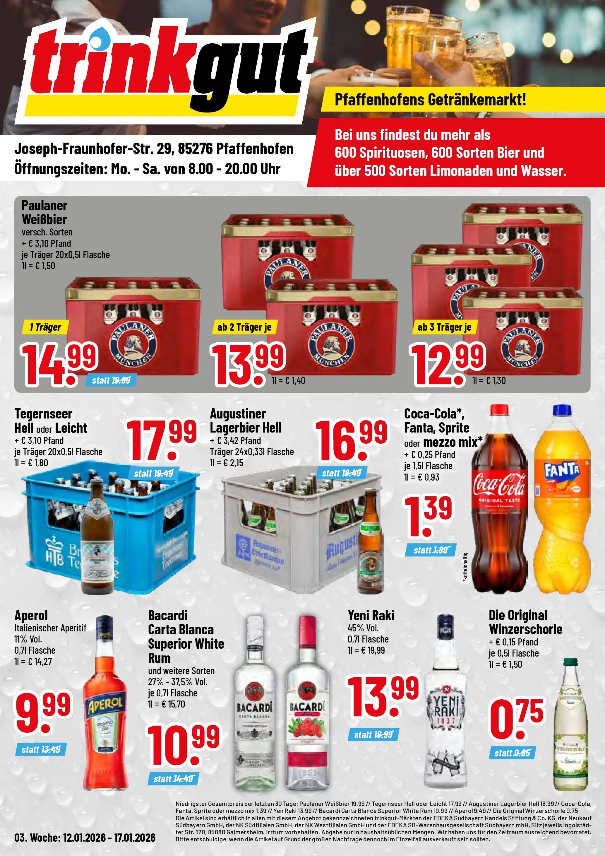 Trinkgut - trinkgut: Wochenangebote