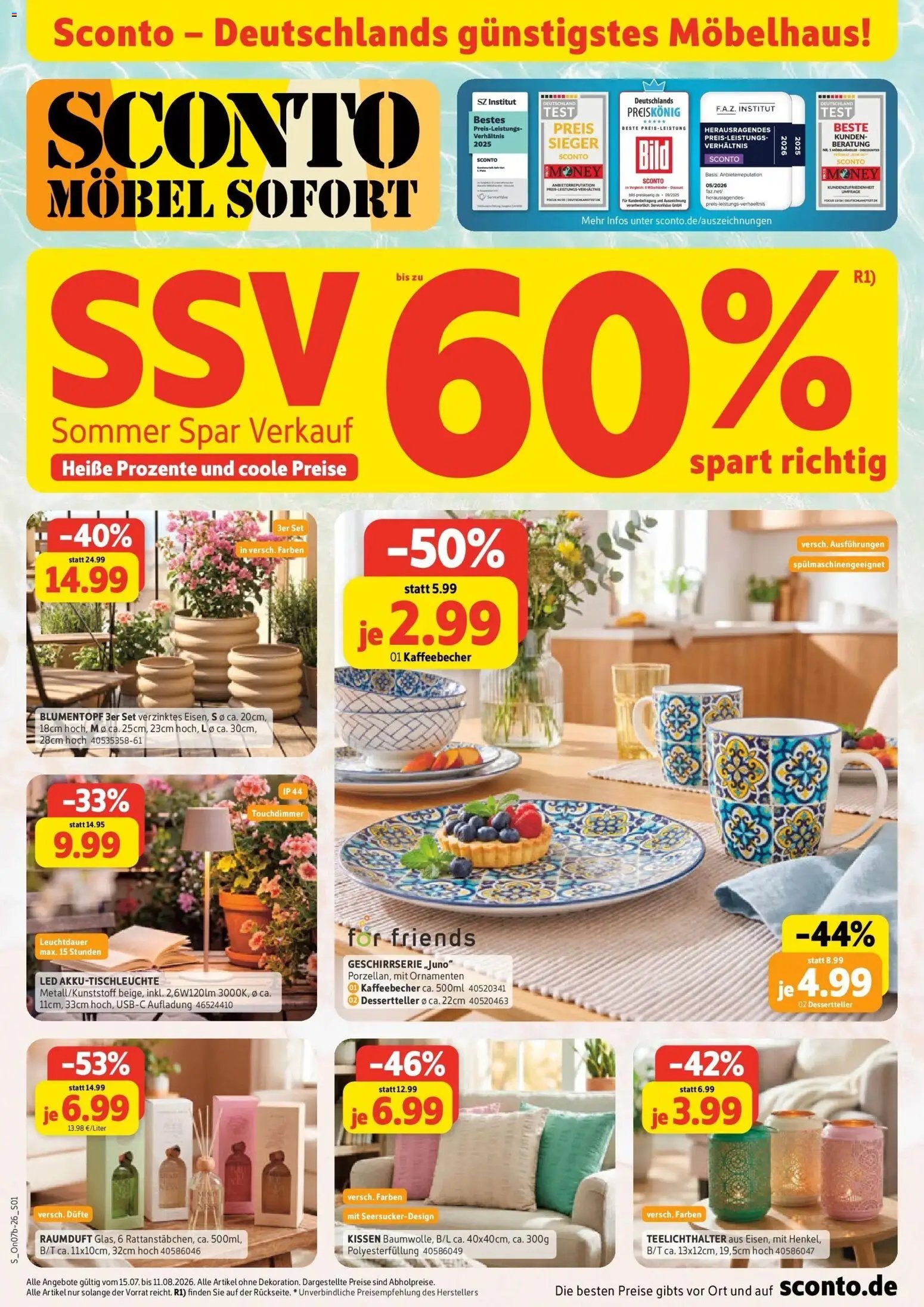 Sconto Spezialprospekt Großpösna