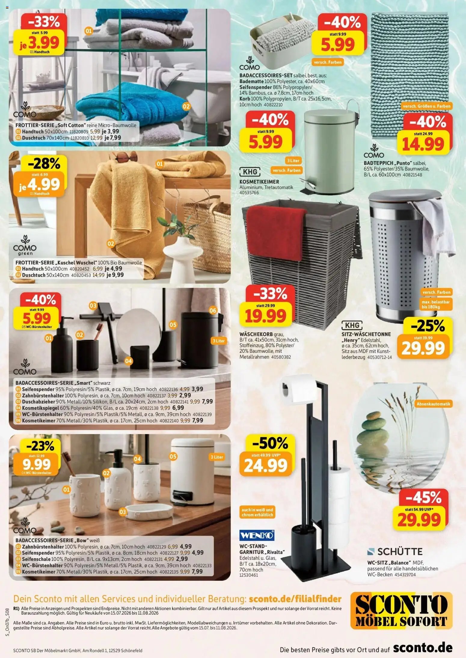 Sconto Spezialprospekt Großpösna