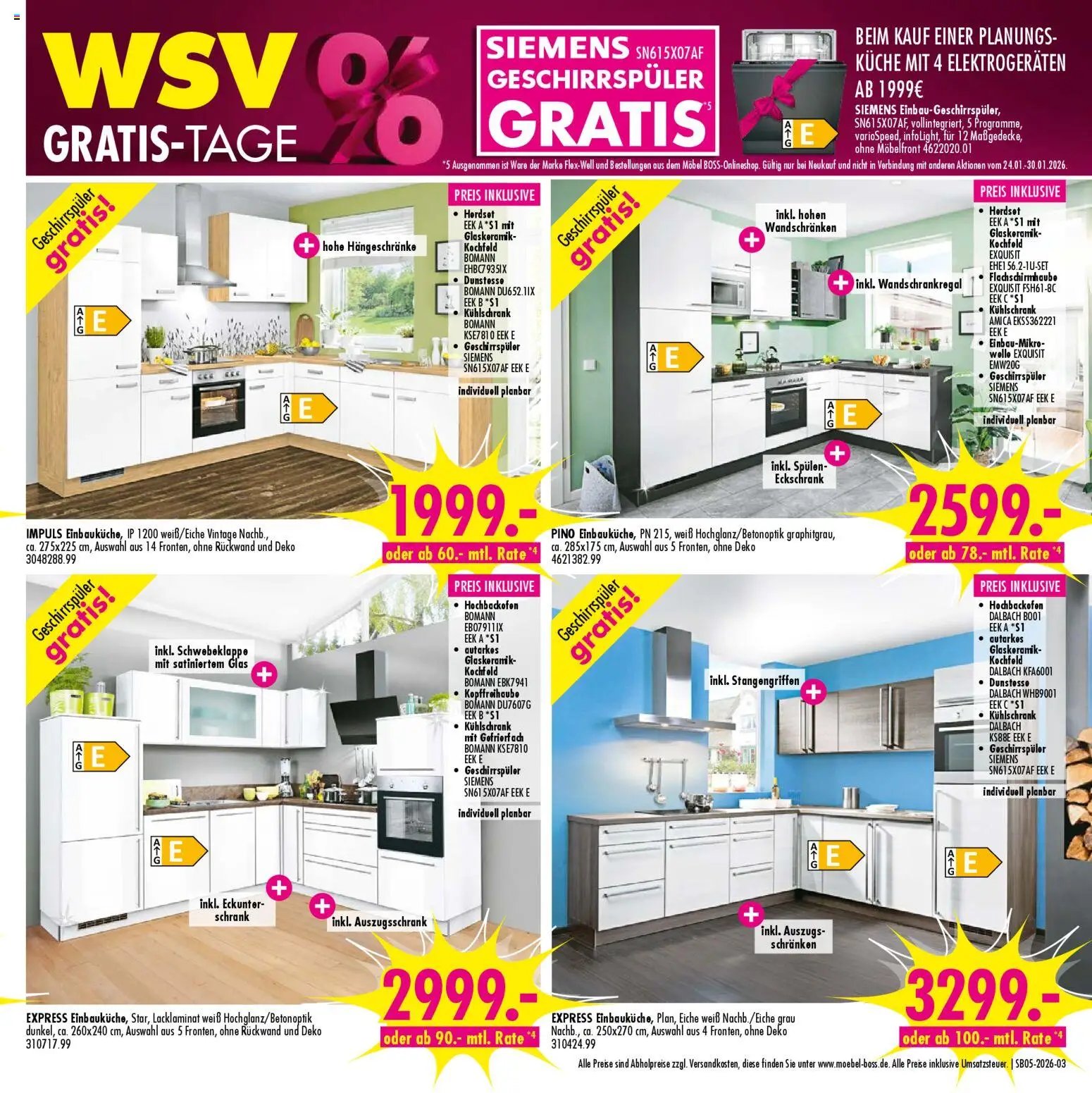 SB Möbel Boss Prospekt Berlin-Mahlsdorf