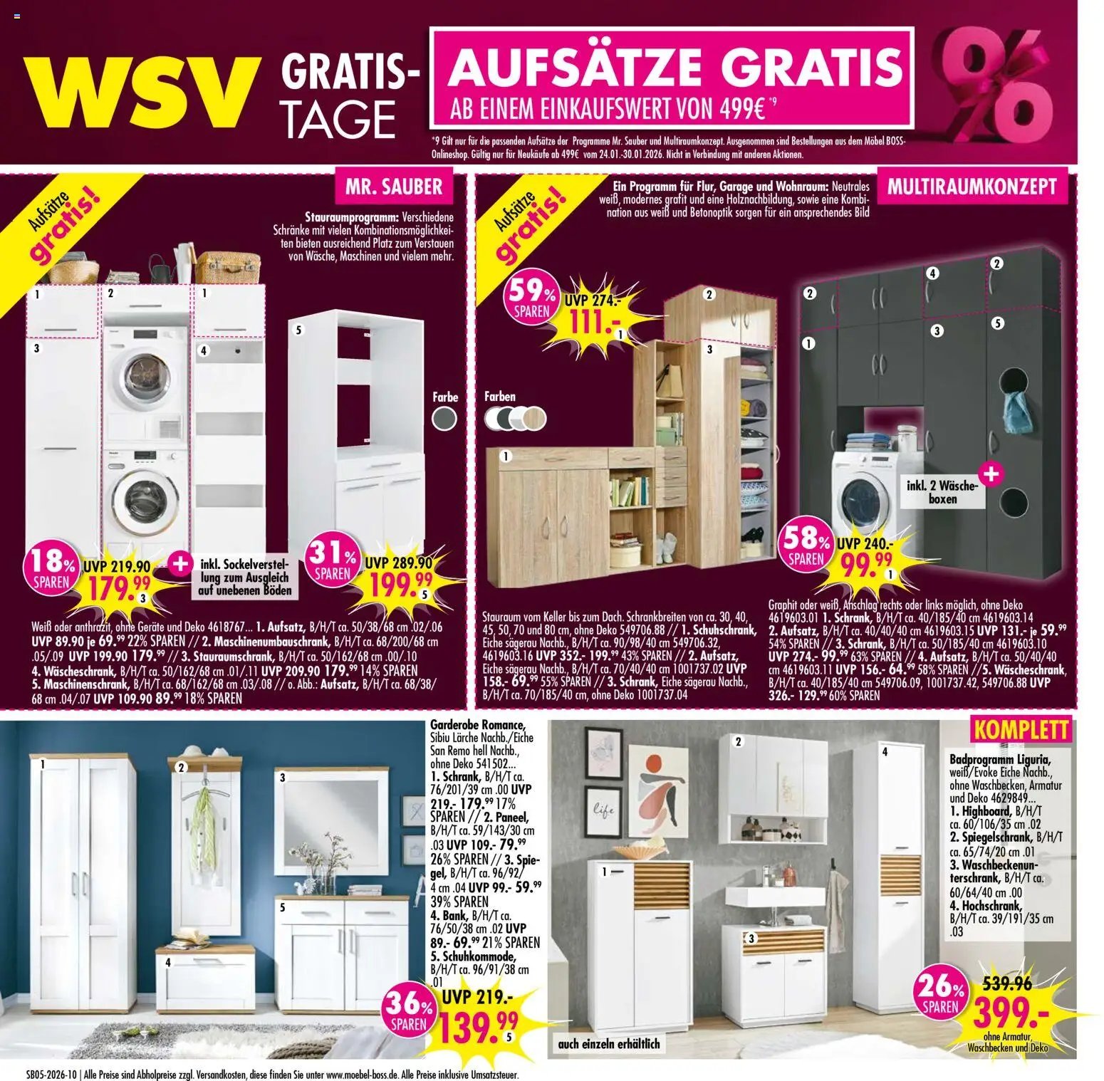 SB Möbel Boss Prospekt Berlin-Mahlsdorf