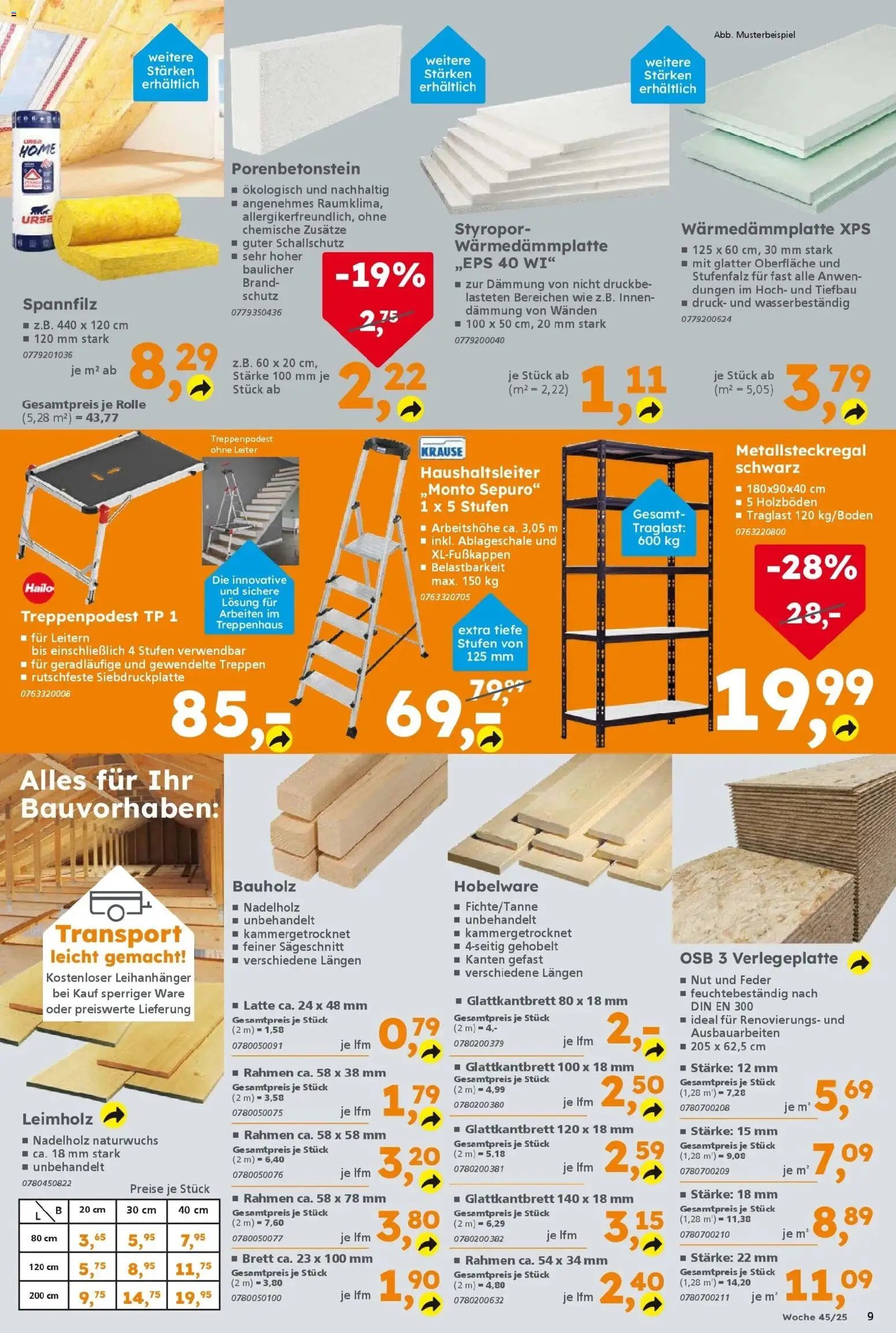 Globus Baumarkt prospekt Merzig	