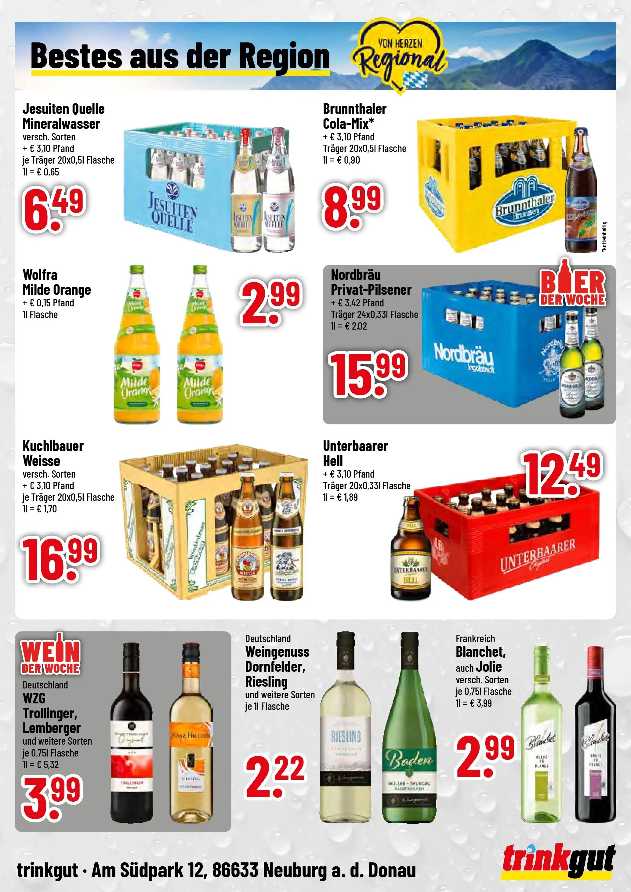 Trinkgut Prospekt Neuburg An Der Donau	