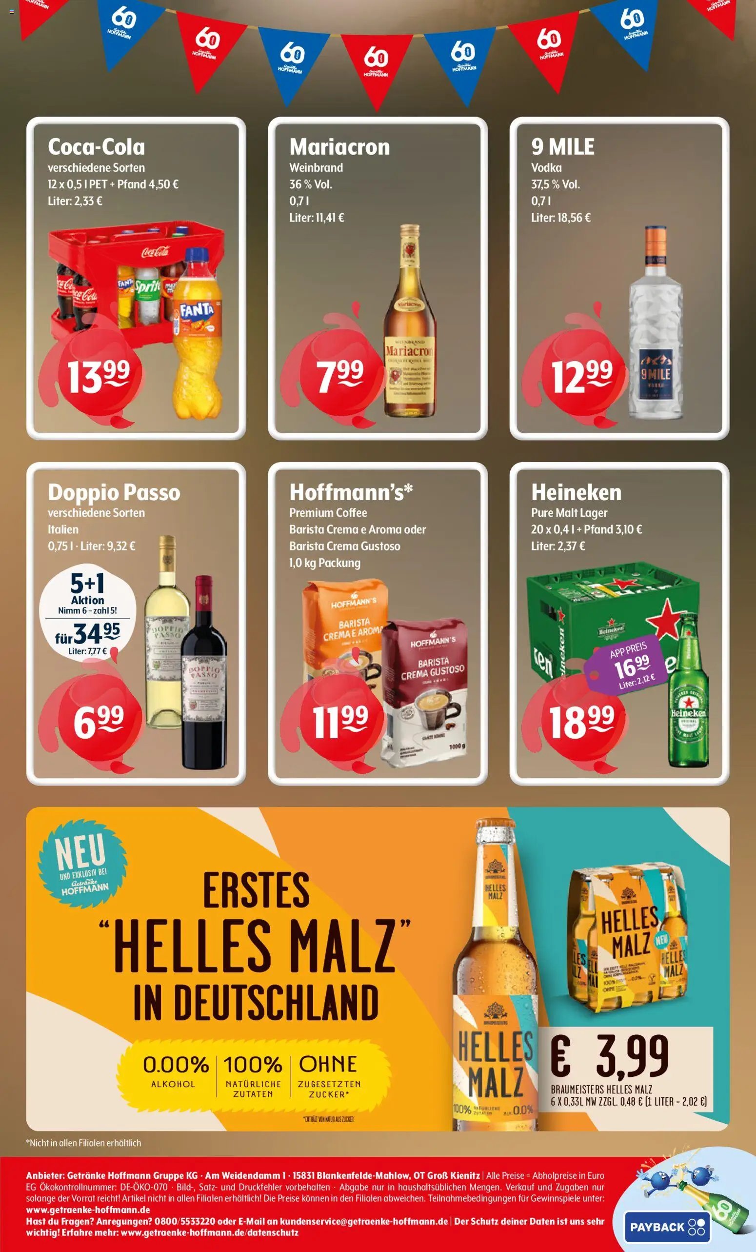 Getränke Hoffmann Prospekt