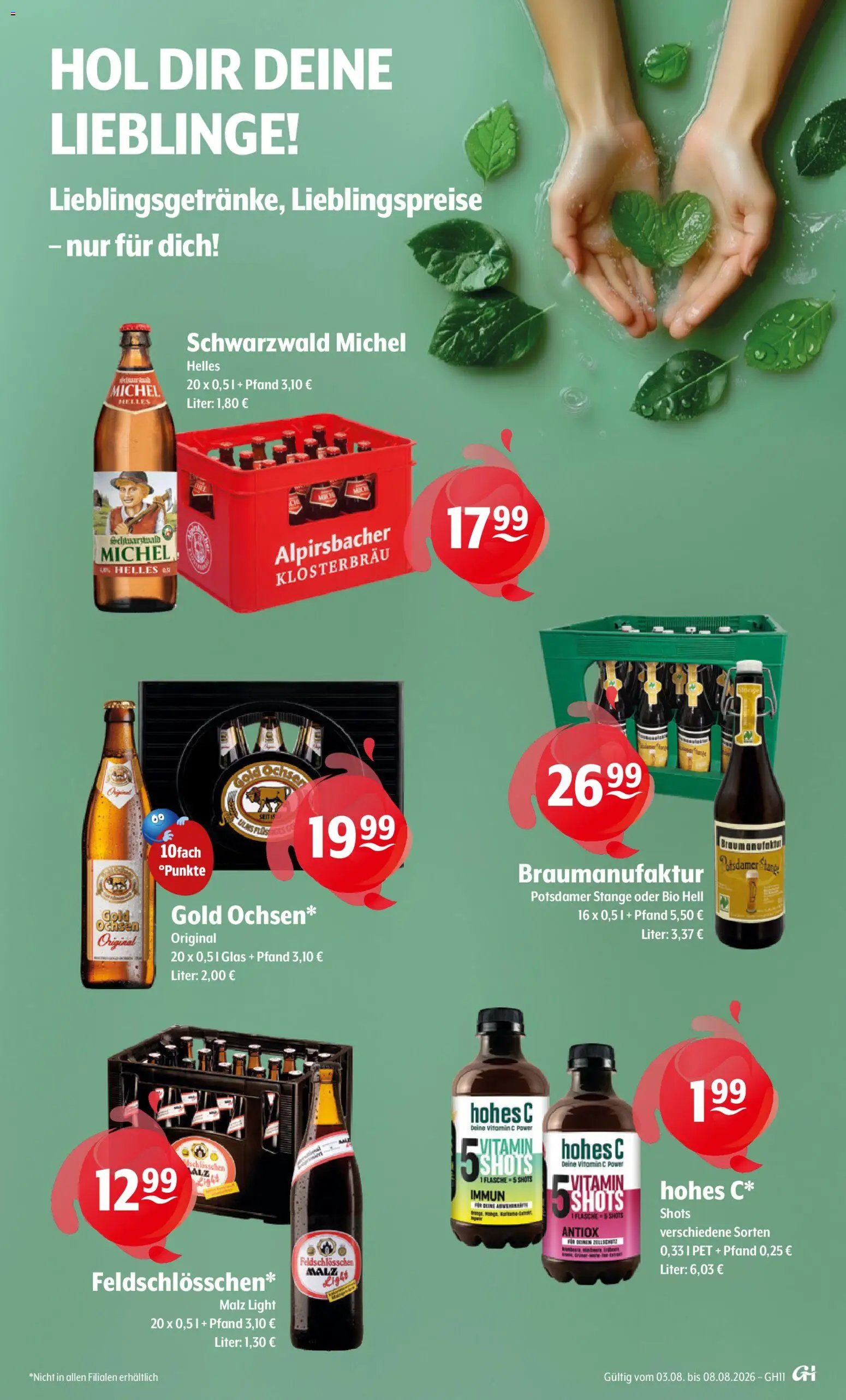 Getränke Hoffmann Prospekt