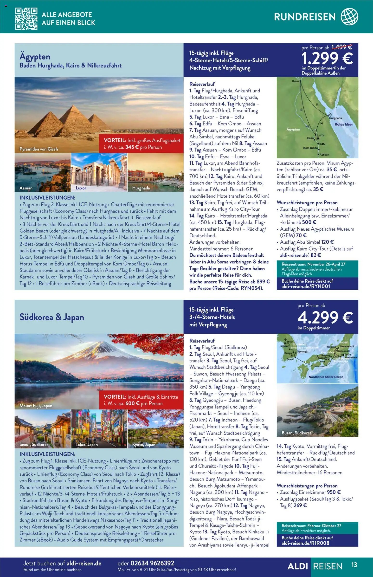Aldi Reisen  Reisemagazin