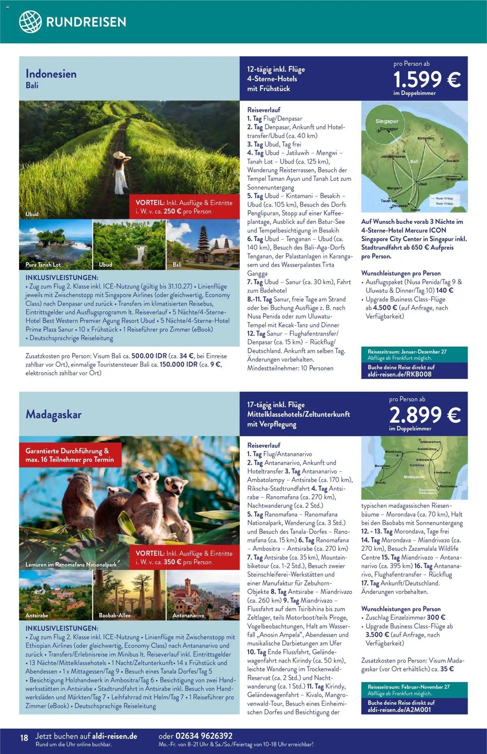 Aldi Reisen  Reisemagazin