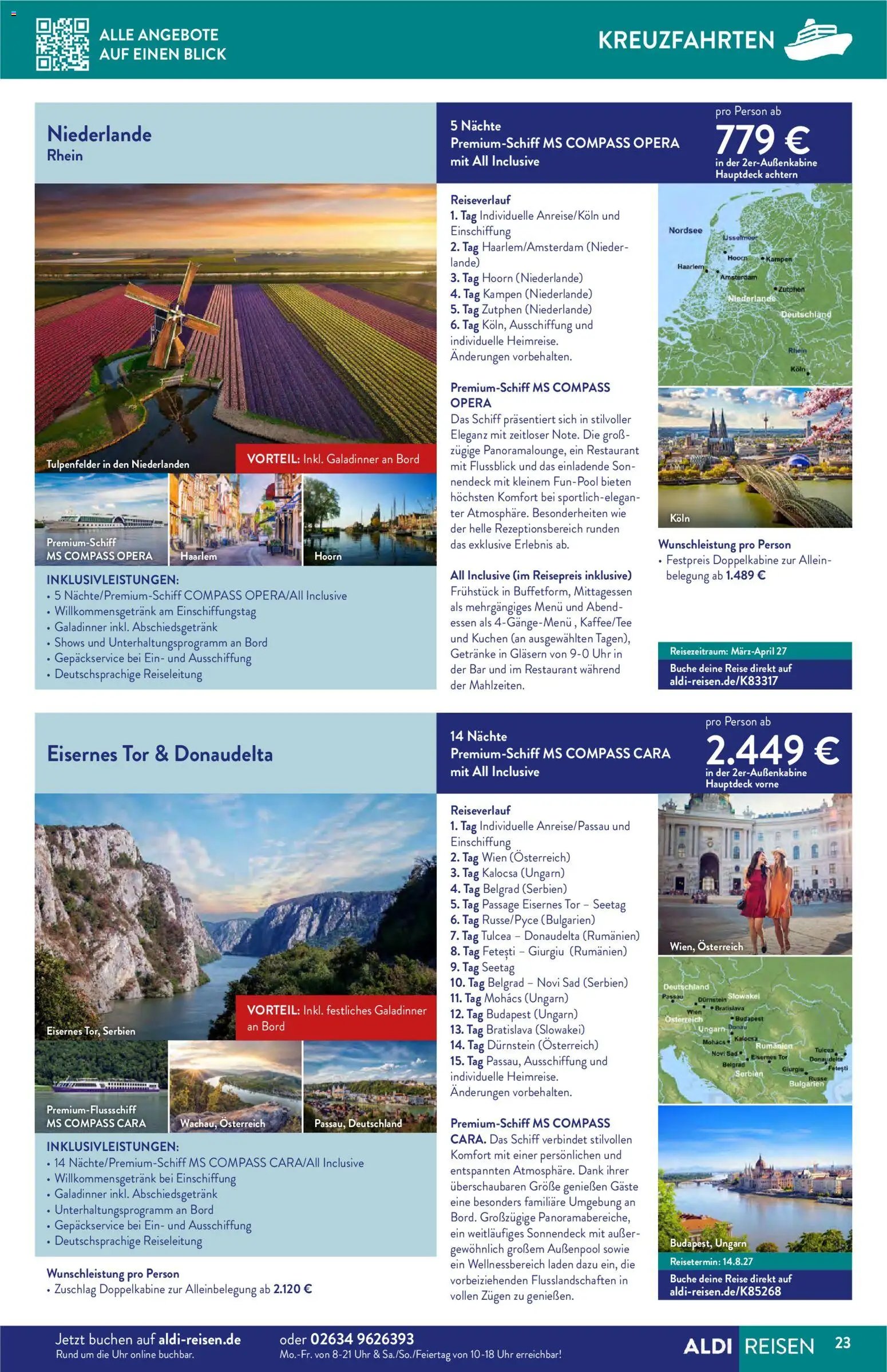 Aldi Reisen  Reisemagazin