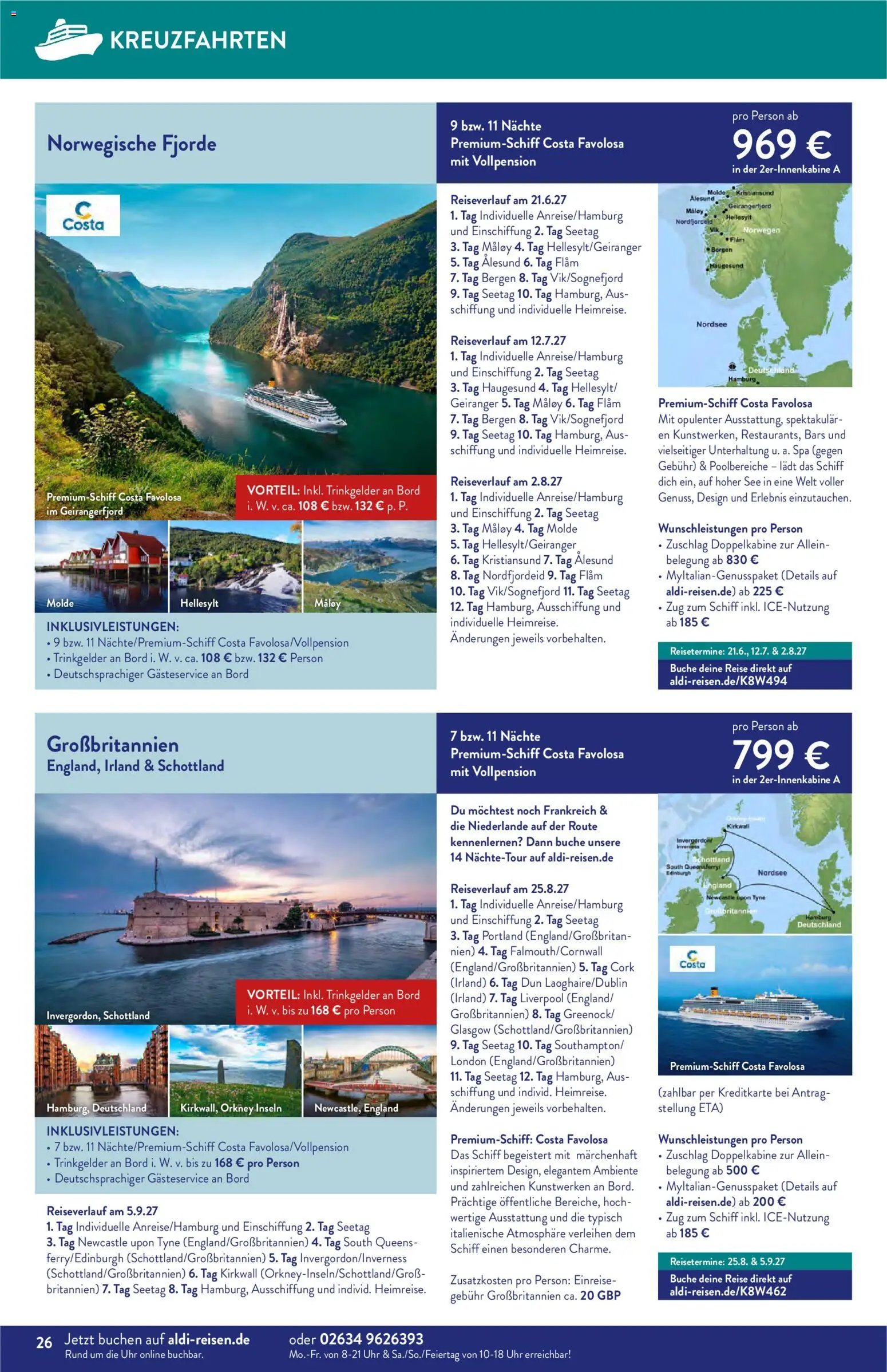 Aldi Reisen  Reisemagazin