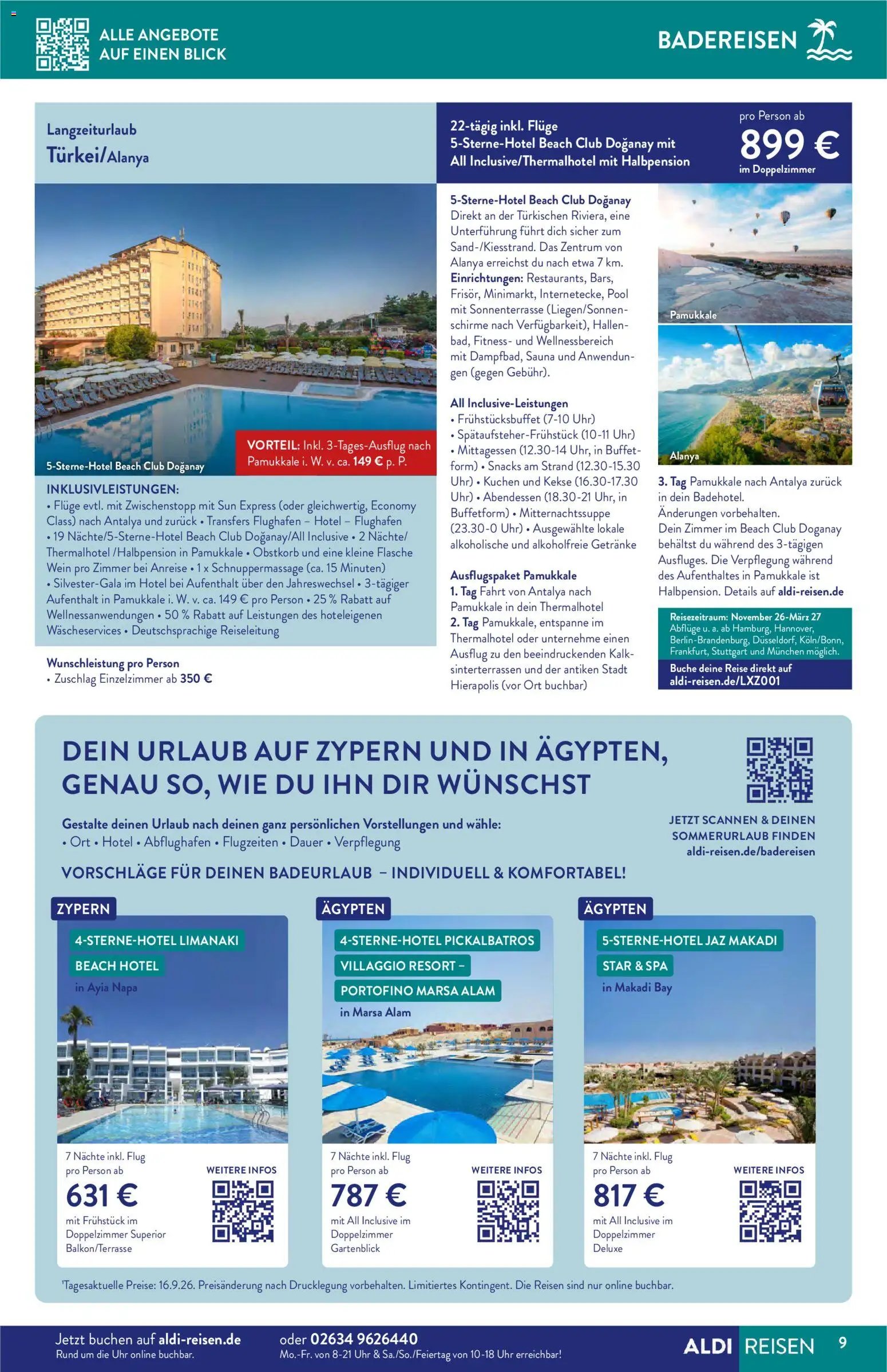 Aldi Reisen  Reisemagazin