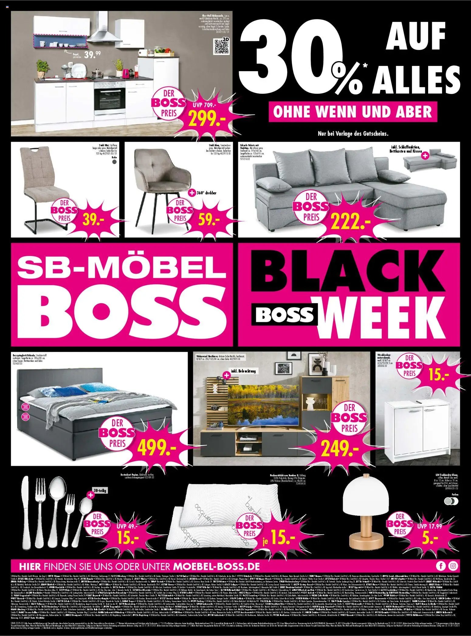 SB Möbel Boss - Black Friday (2025-11-22 - 2025-11-28)