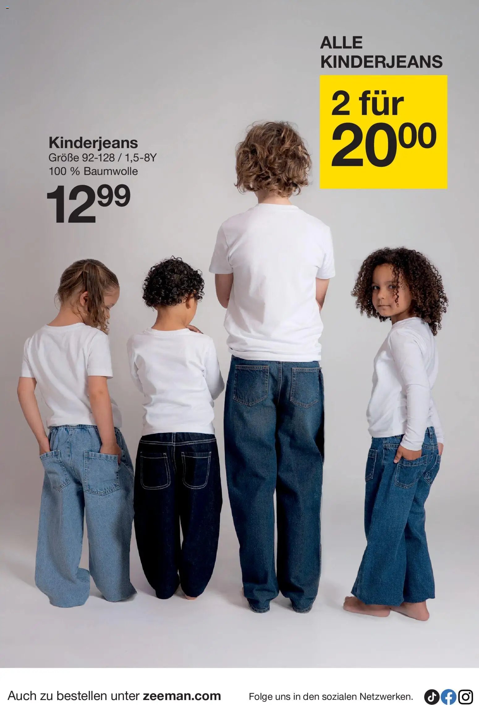 Zeeman Prospekt Jeans