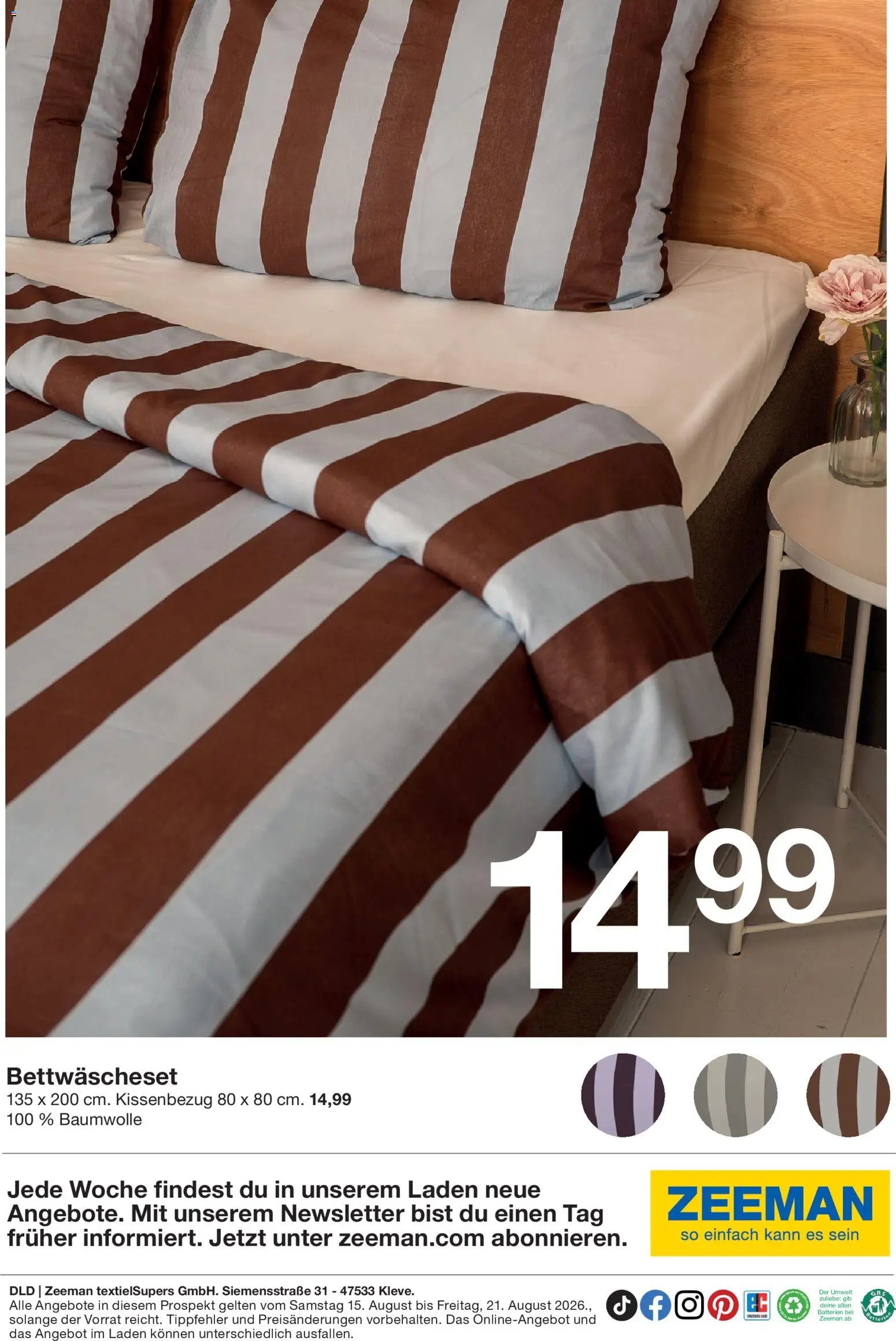 Zeeman Prospekt Jeans