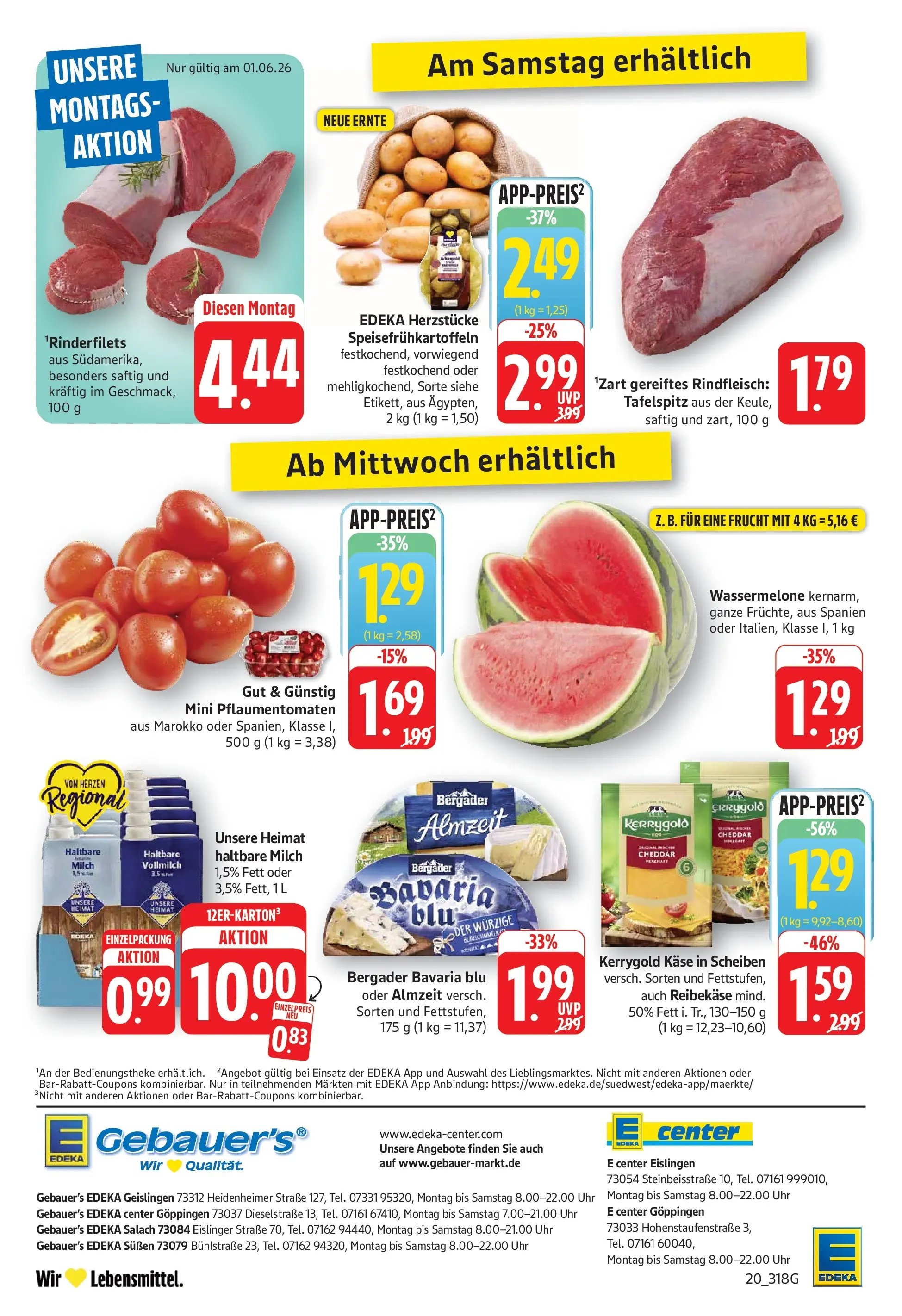 Edeka Prospekt Eislingen