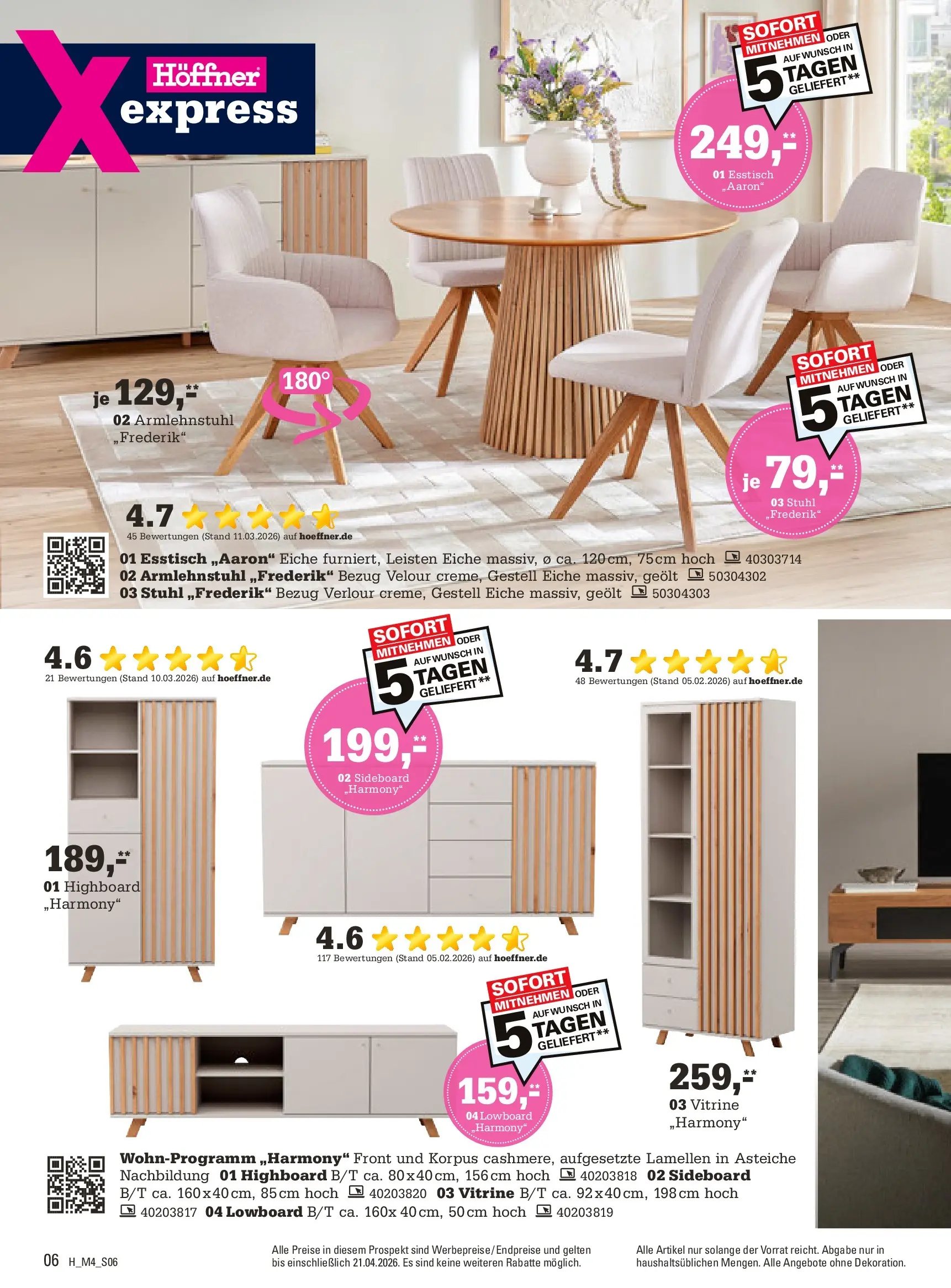 Höffner Prospekt Barsbüttel	