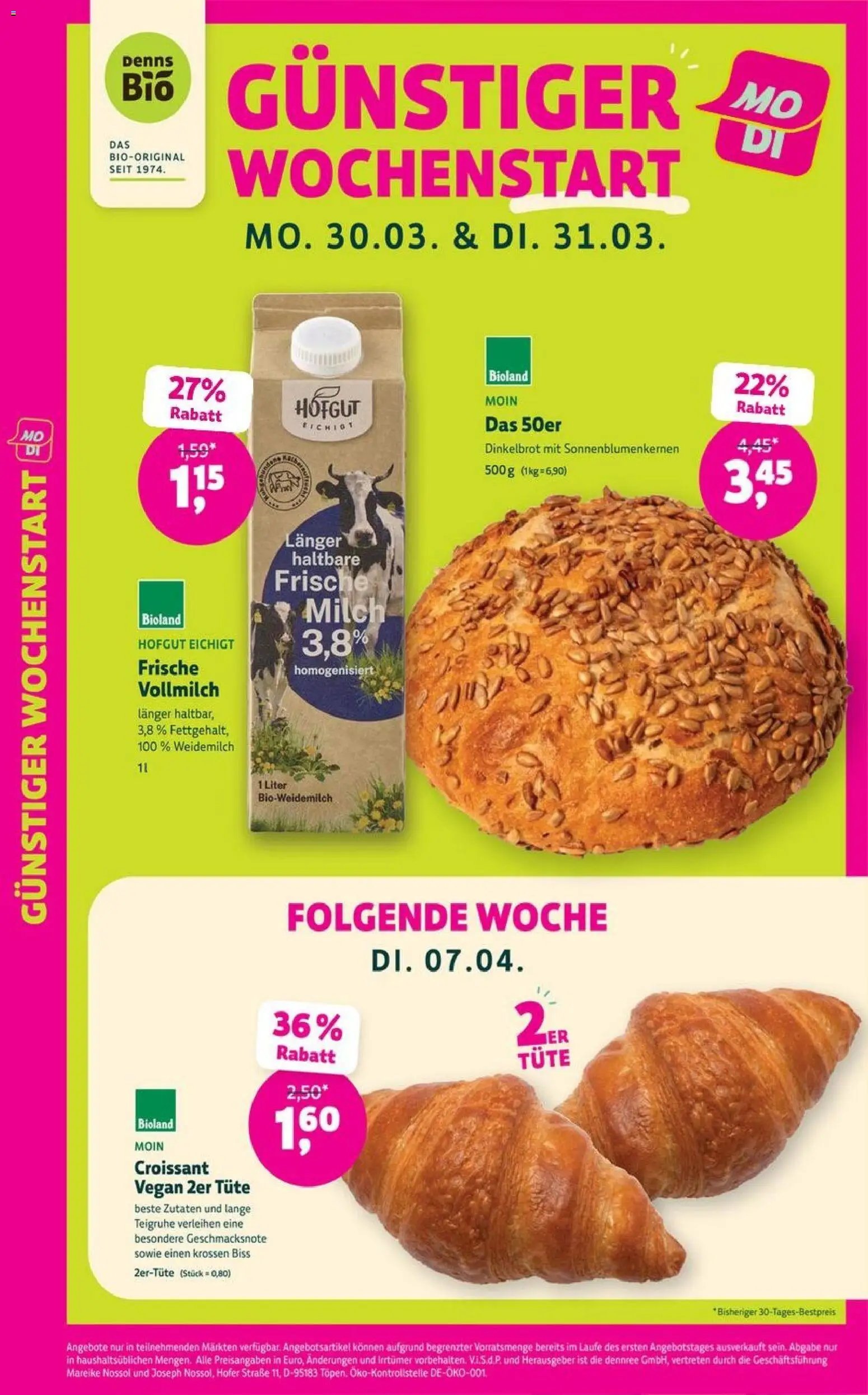 Denns BioMarkt Angebote (2026-03-25 - 2026-04-07)