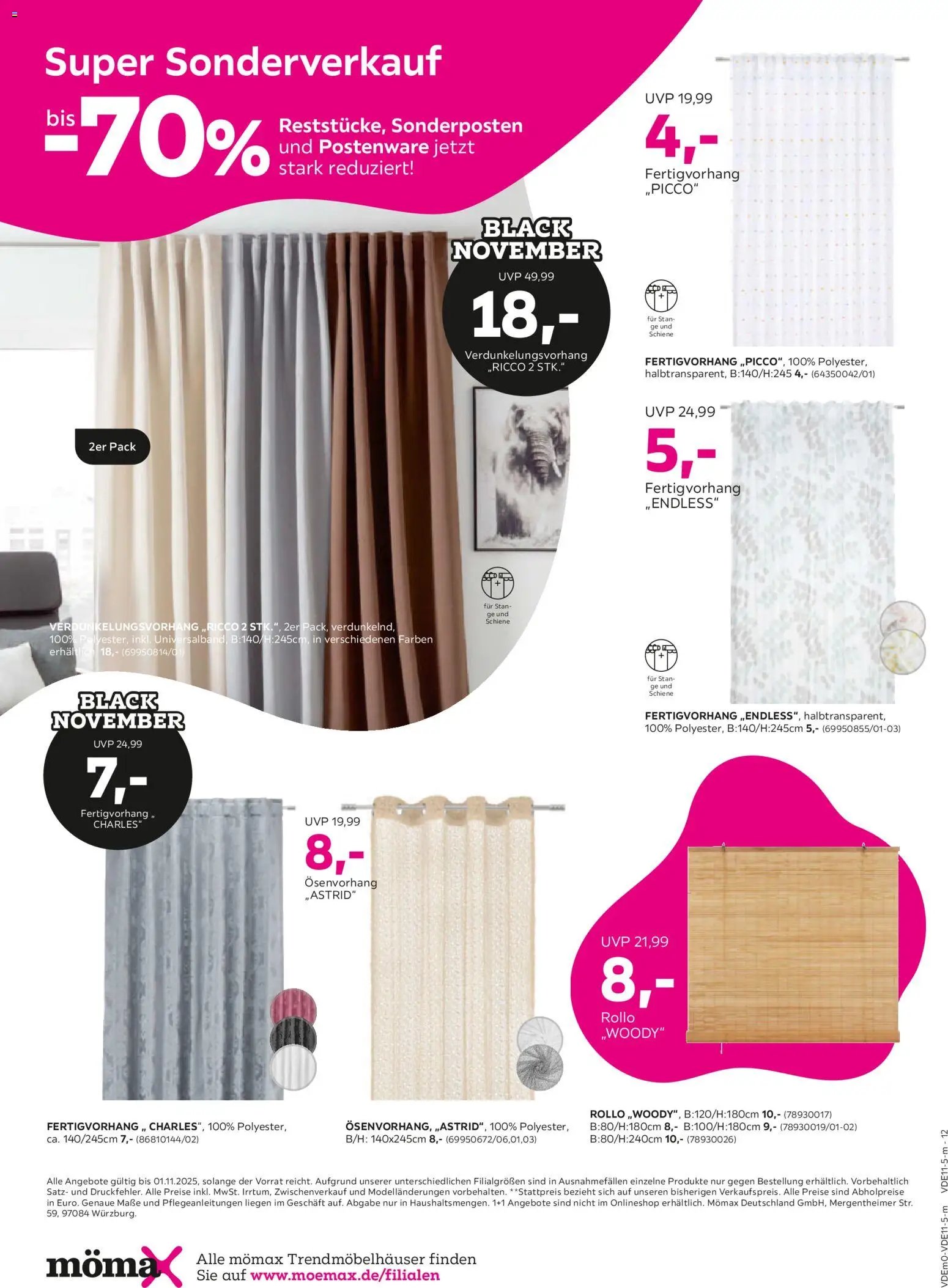 Mömax Black Friday (2025-10-20 - 2025-11-01)