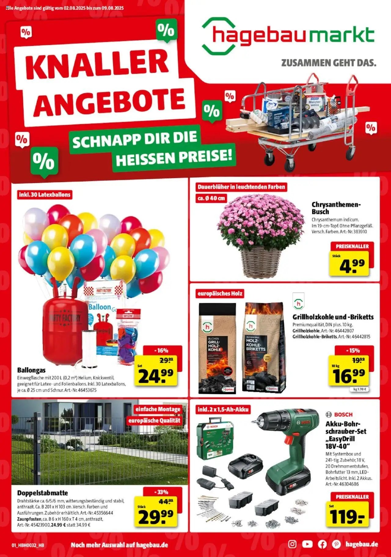 Hagebau Prospekt 	 (2025-08-02 - 2025-08-09) | 1