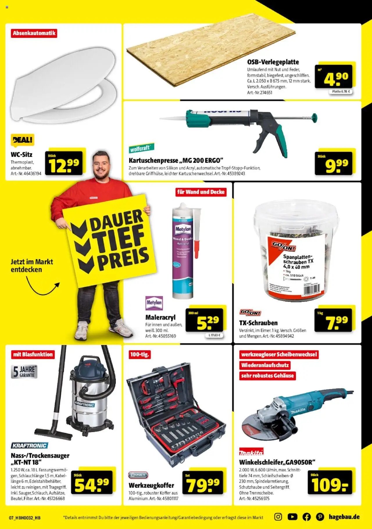 Hagebau Prospekt 	 (2025-08-02 - 2025-08-09) | 7