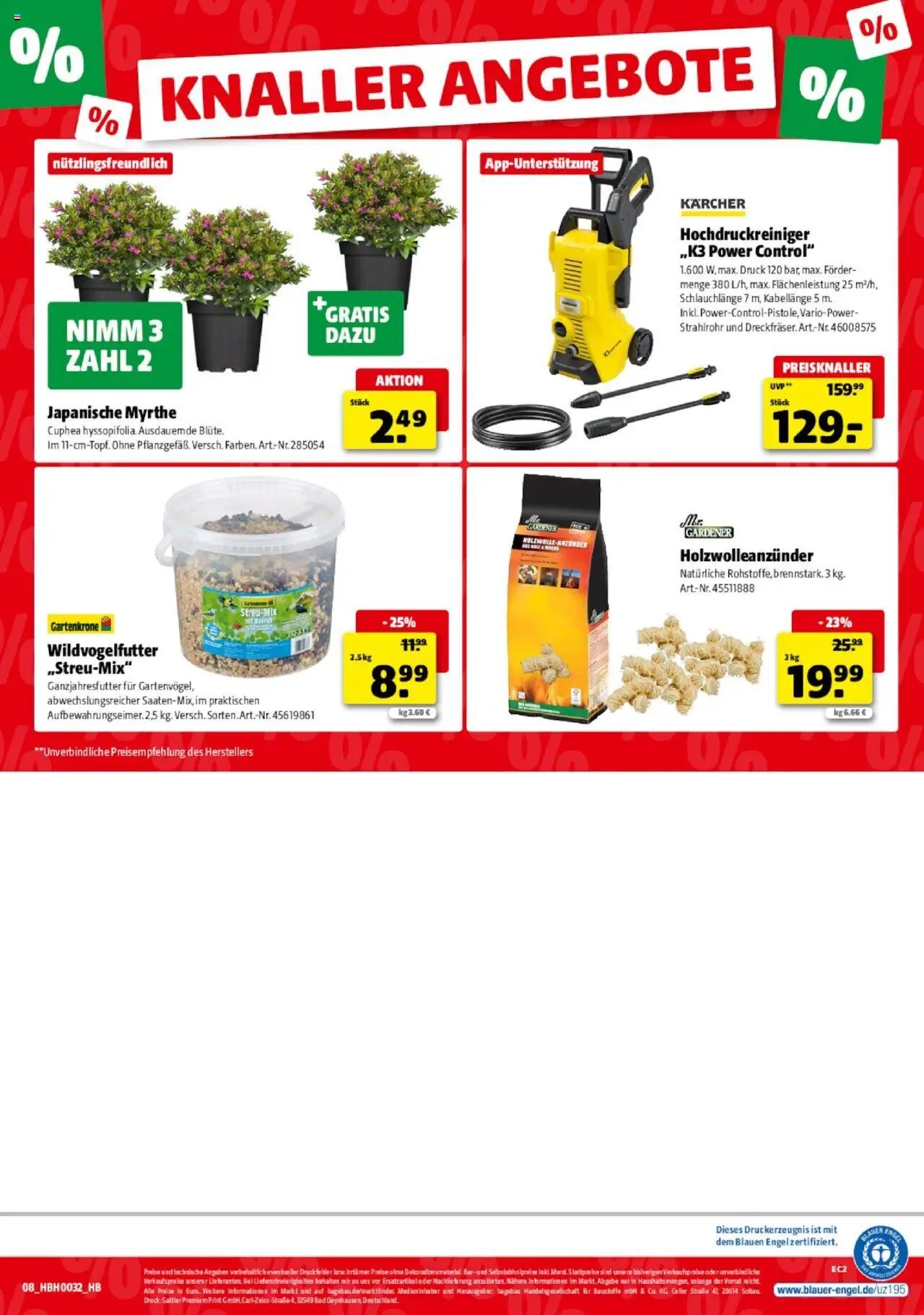 Hagebau Prospekt 	 (2025-08-02 - 2025-08-09) | 8