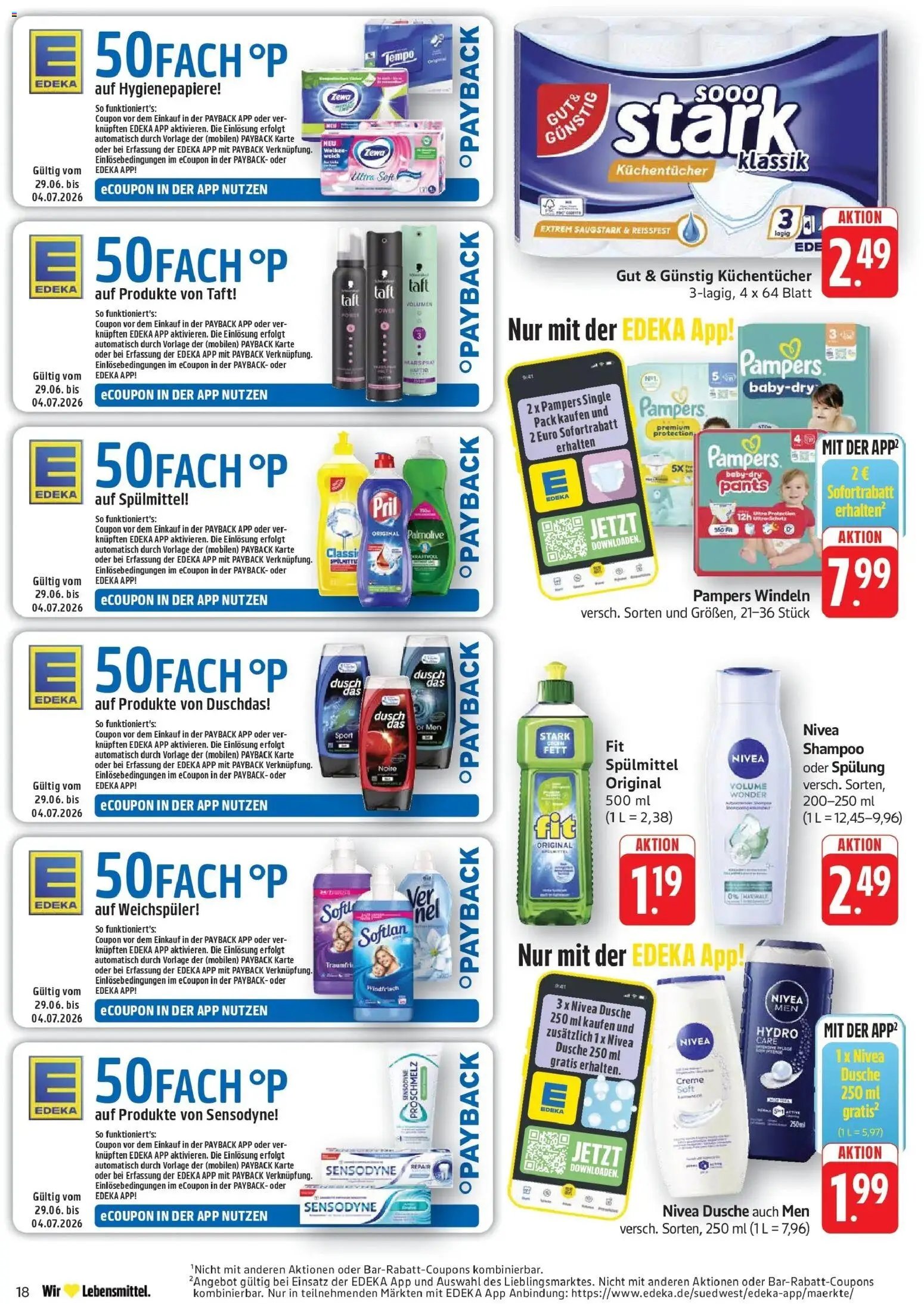 E center - E center: Wochenangebote