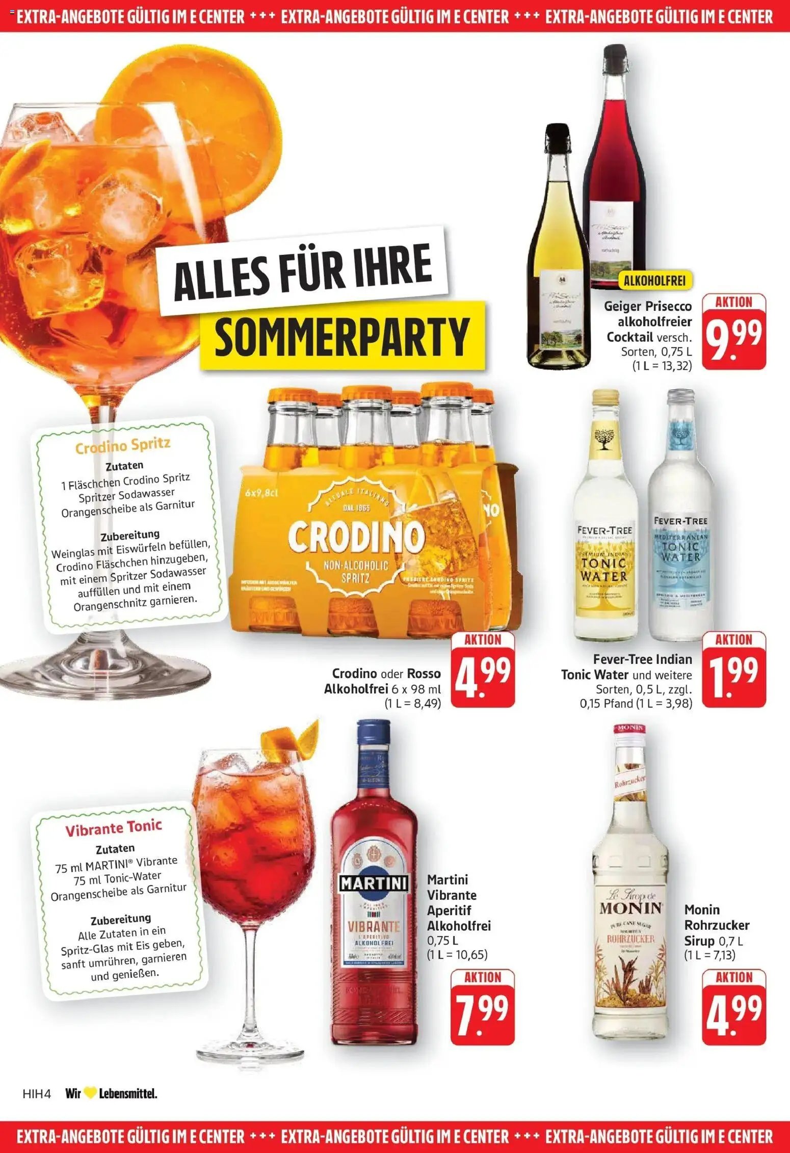 E center - E center: Wochenangebote