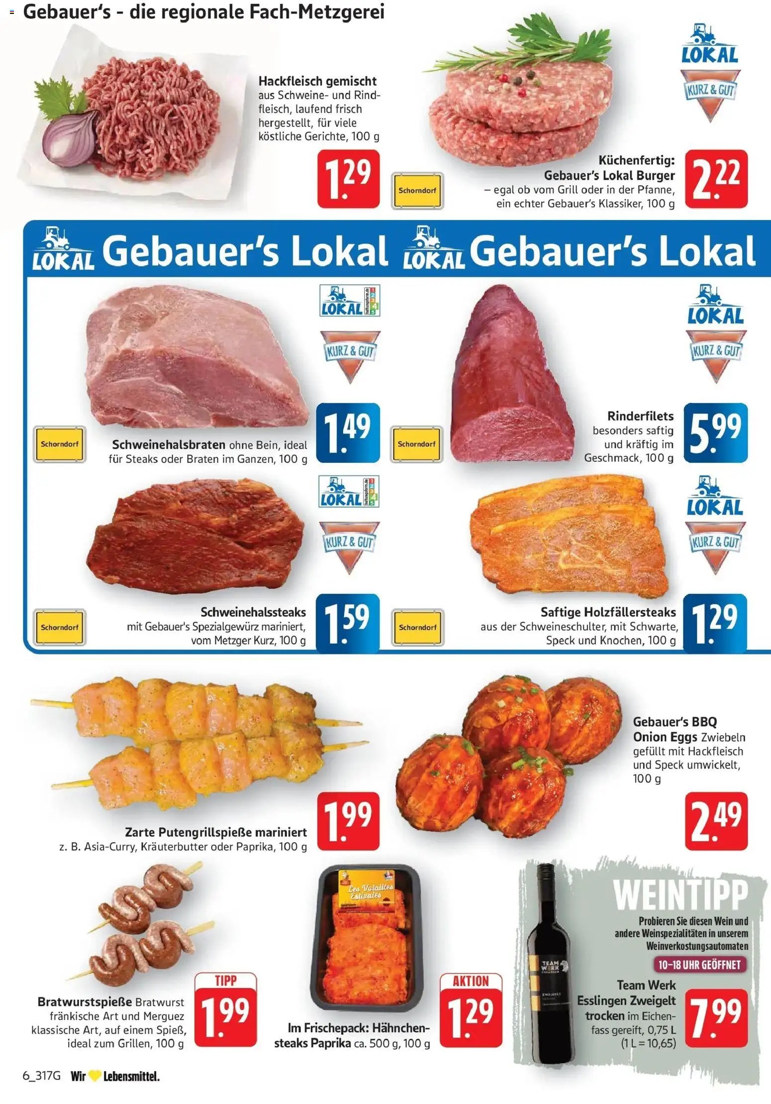 E center - E center: Wochenangebote