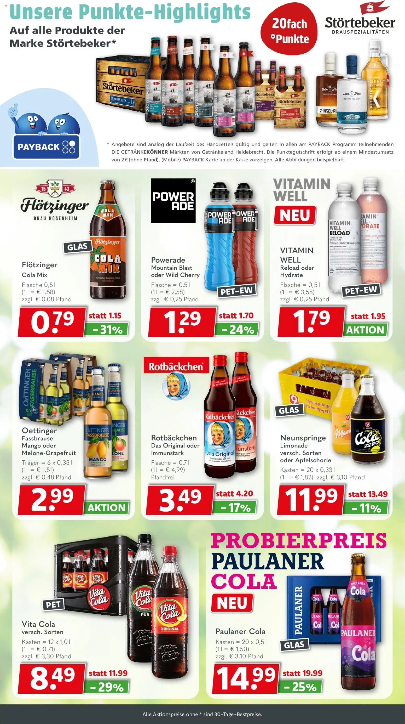 Getränkeland Prospekt