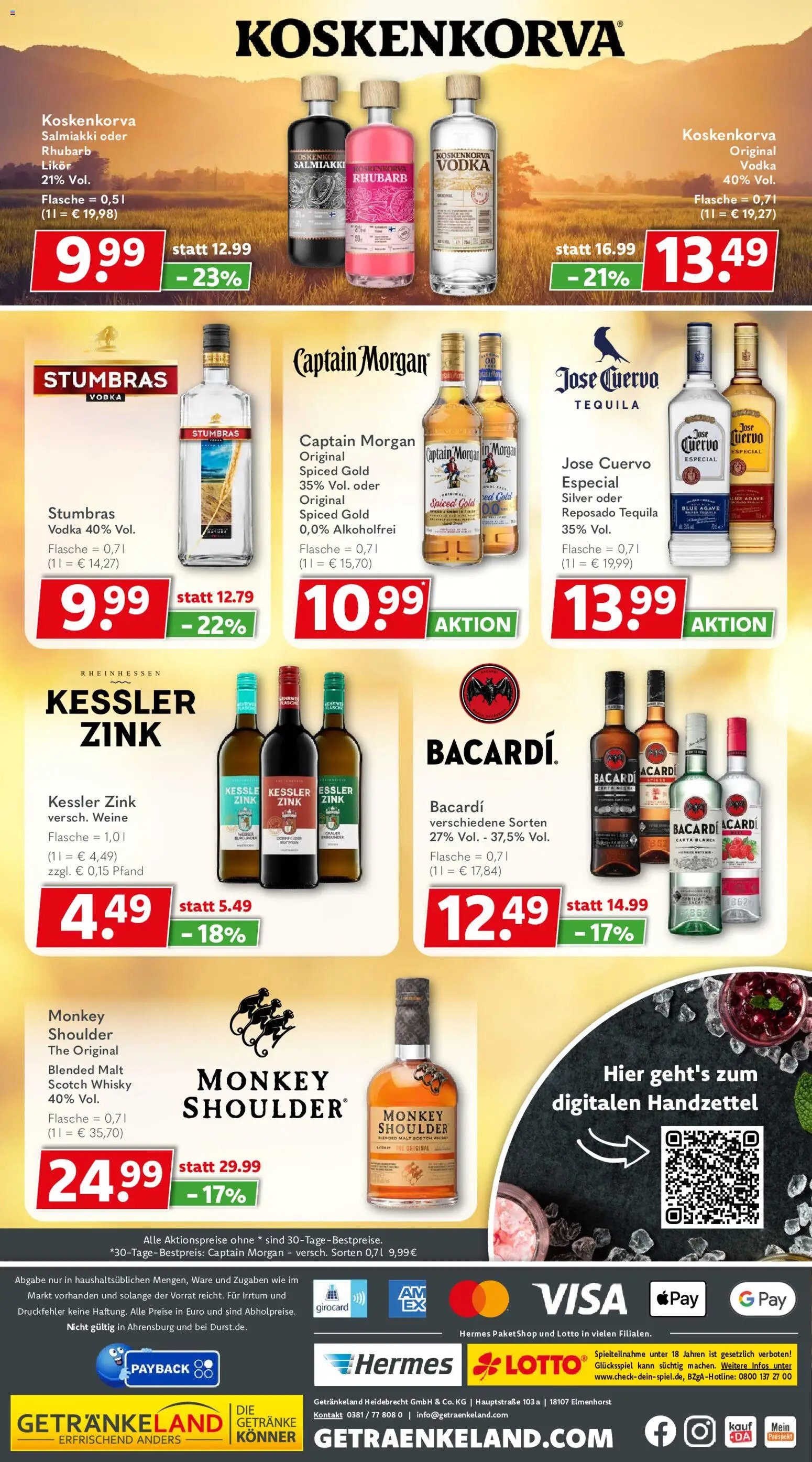 Getränkeland Prospekt