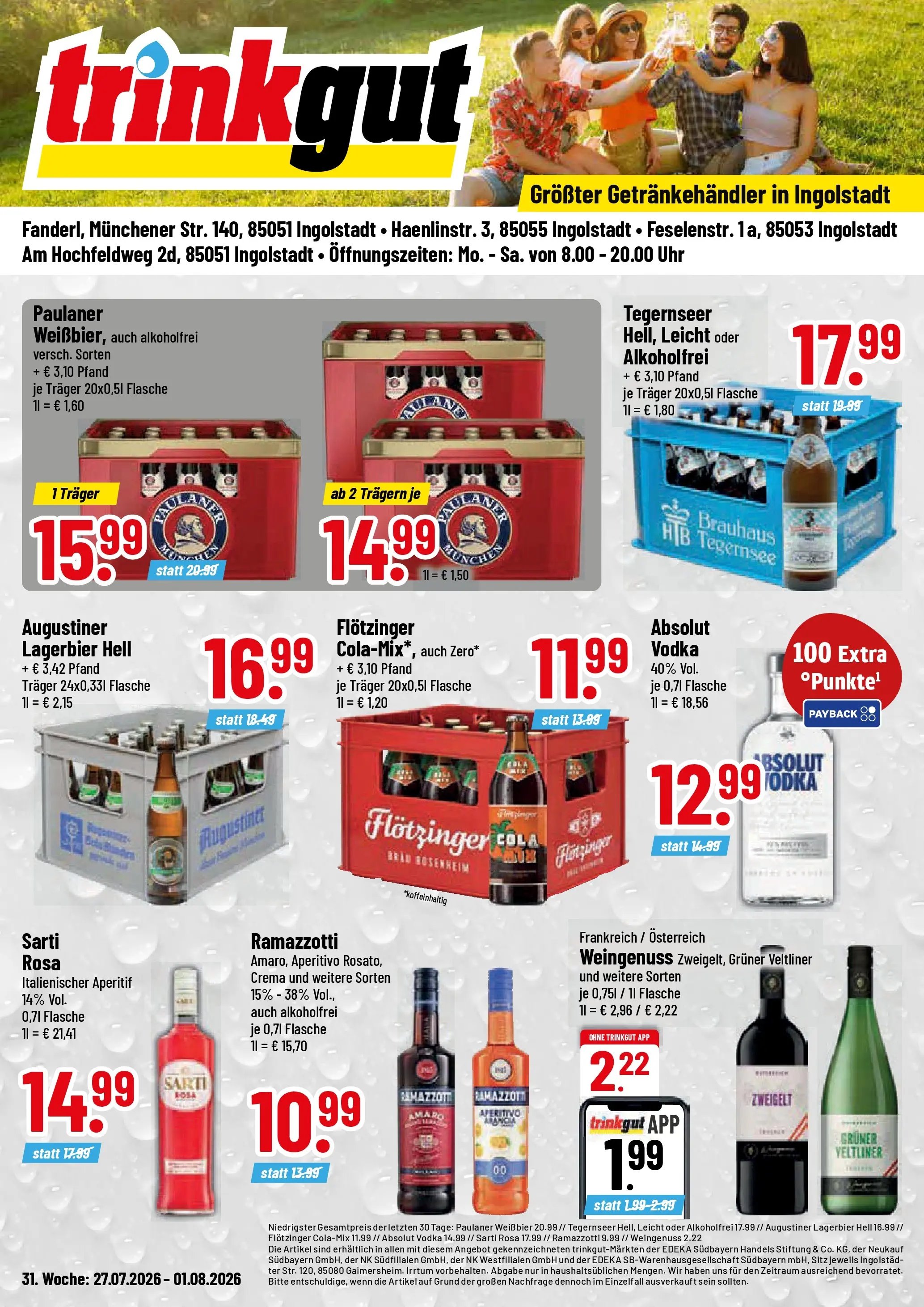 Trinkgut Prospekt Ingolstadt