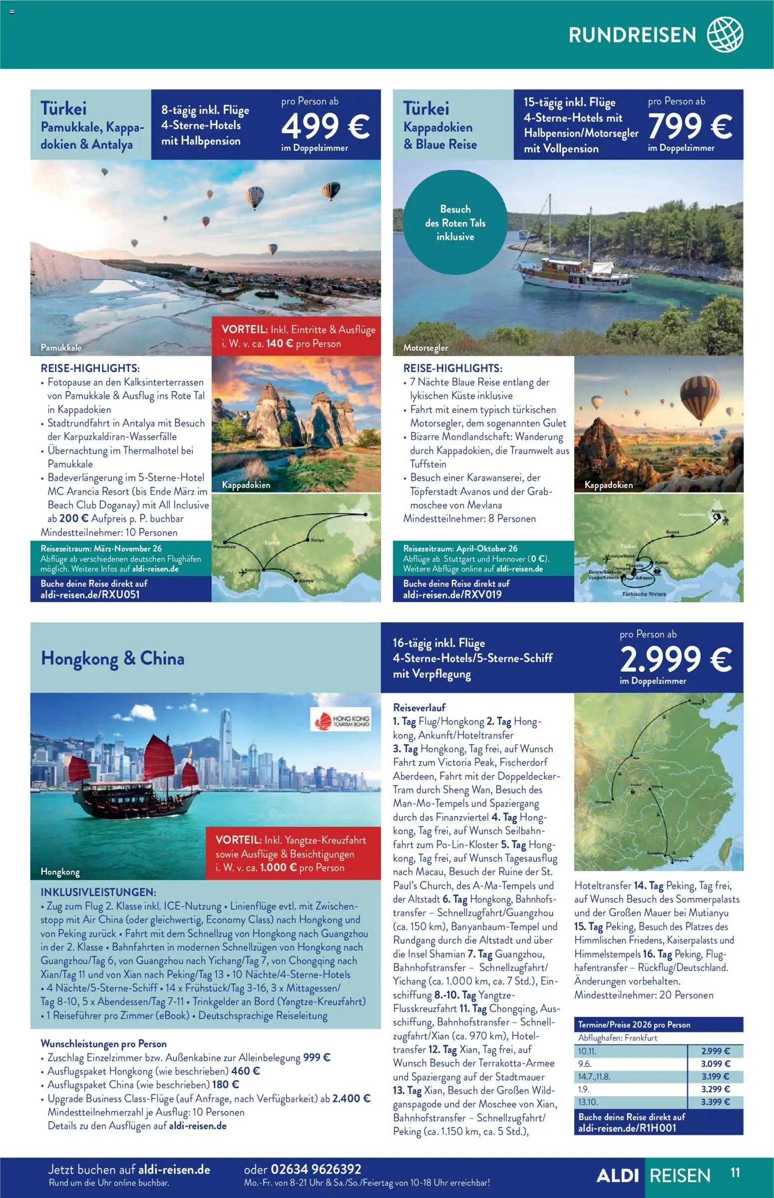 Aldi Reisen Prospekt 	 (2026-03-01 - 2026-03-31)