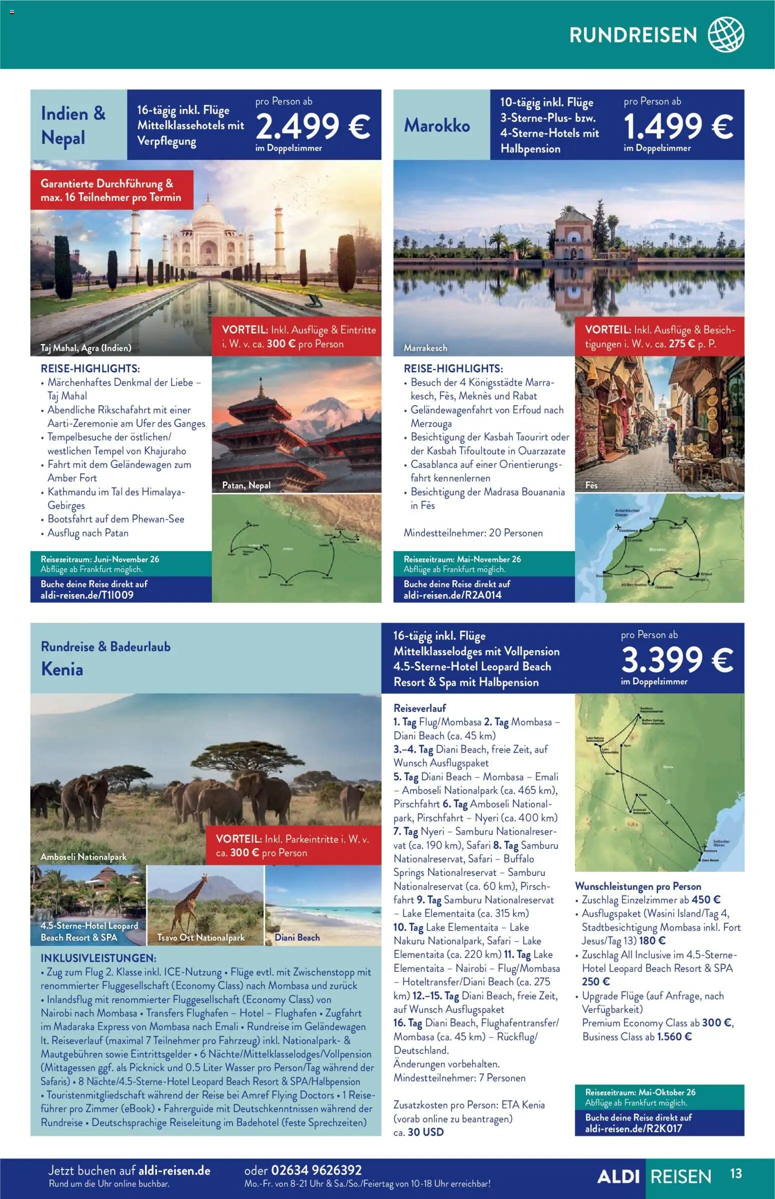 Aldi Reisen Prospekt 	 (2026-03-01 - 2026-03-31)